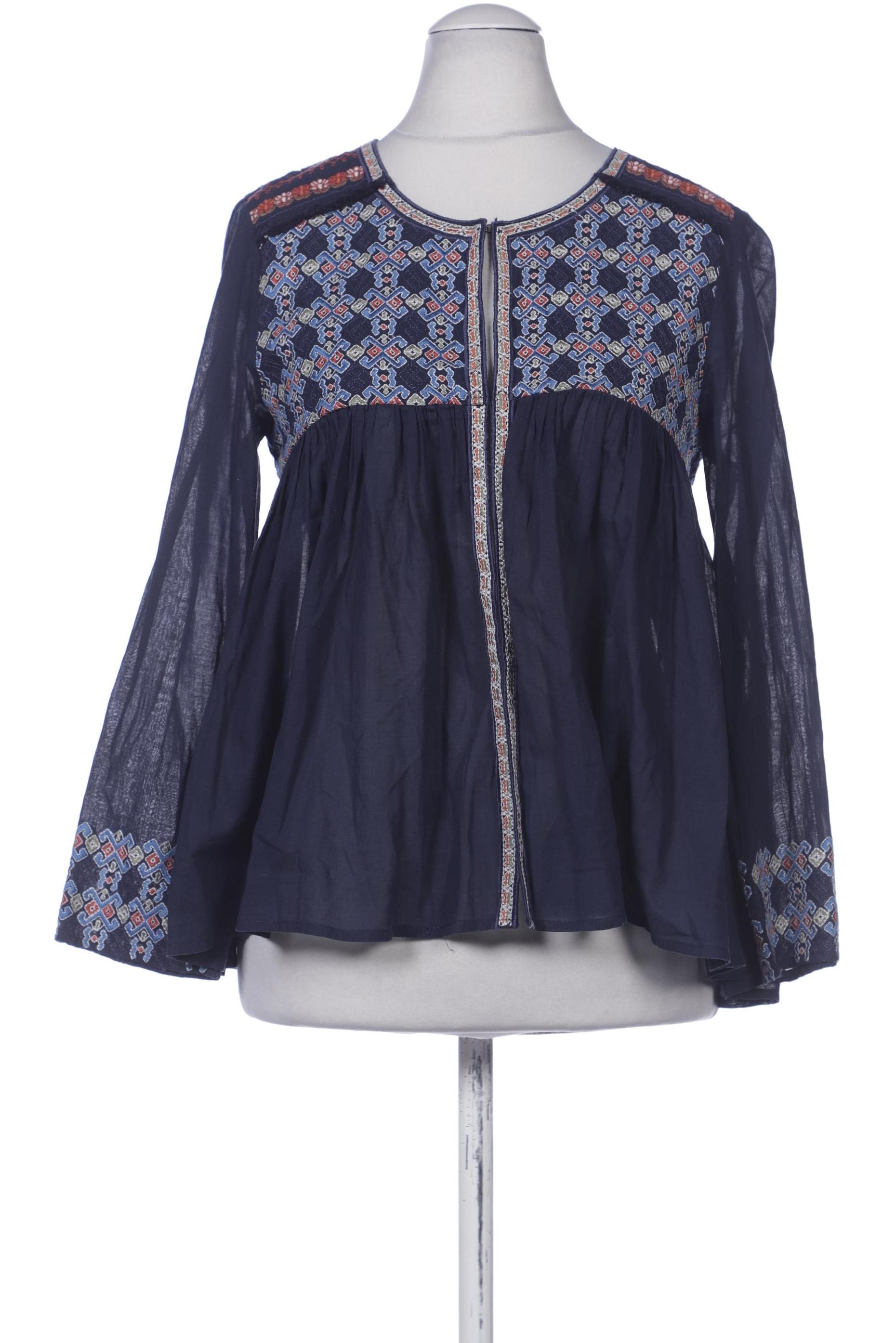 

Hallhuber Damen Bluse, marineblau, Gr. 38