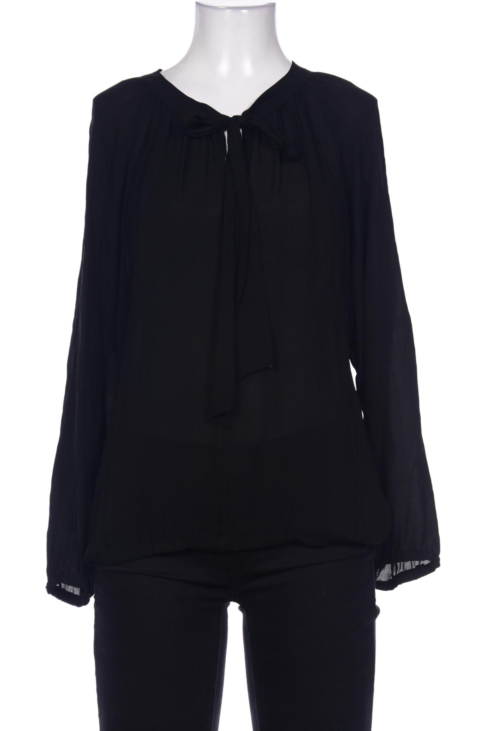 

Hallhuber Damen Bluse, schwarz, Gr. 34