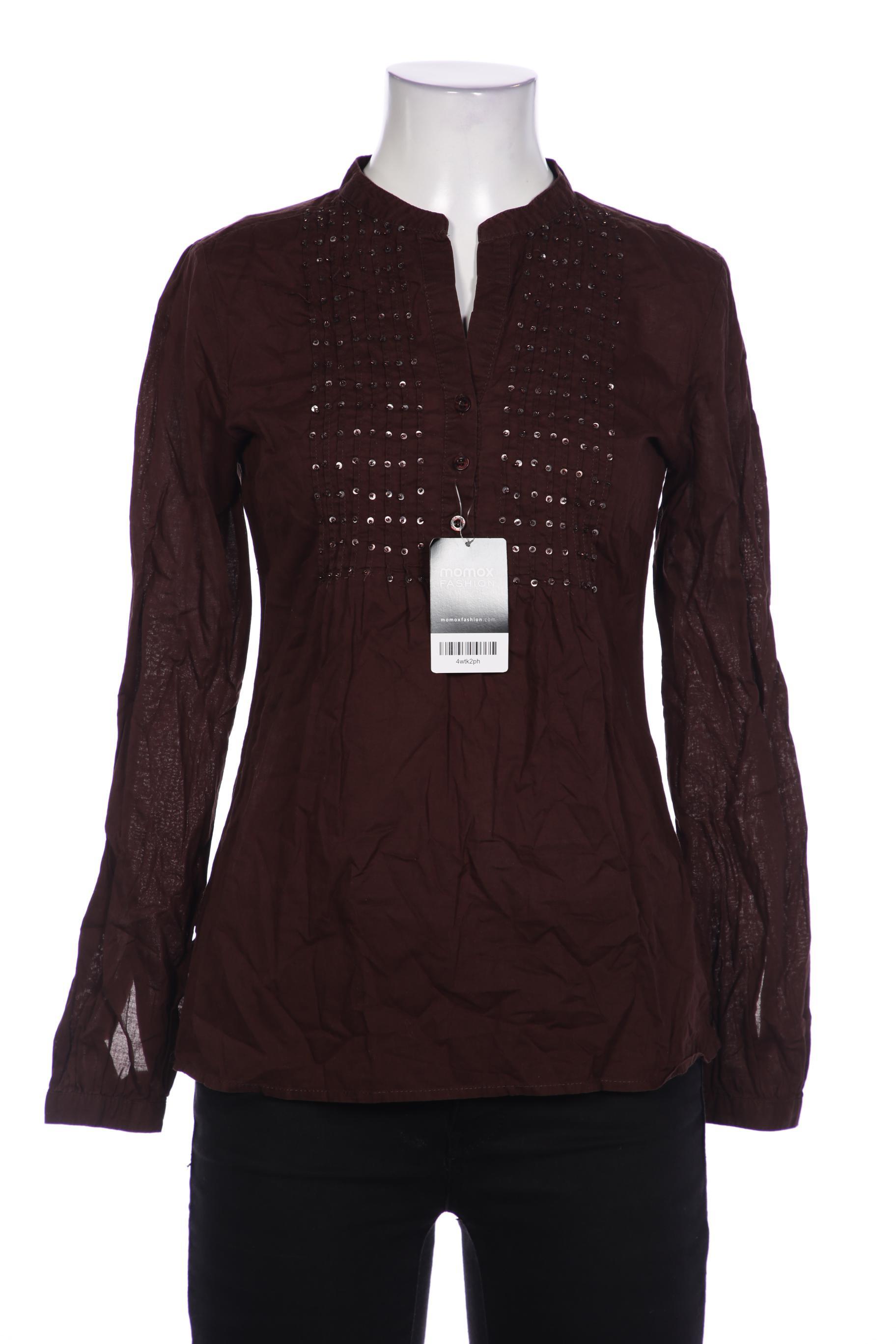 

Hallhuber Damen Bluse, braun, Gr. 34