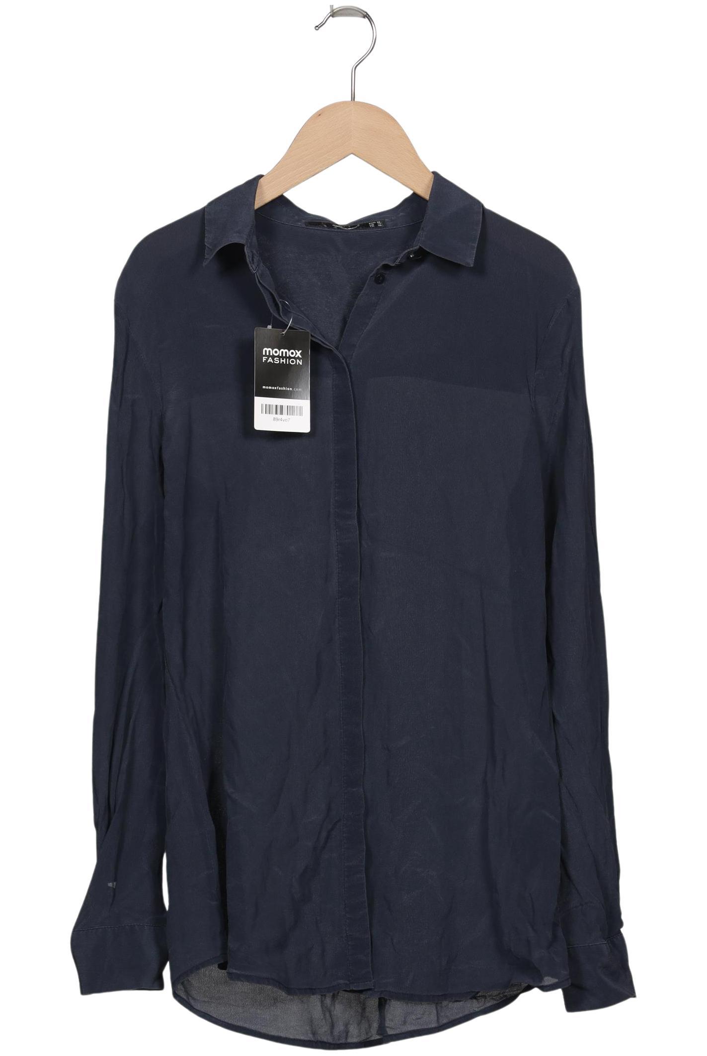 

Hallhuber Damen Bluse, marineblau, Gr. 38