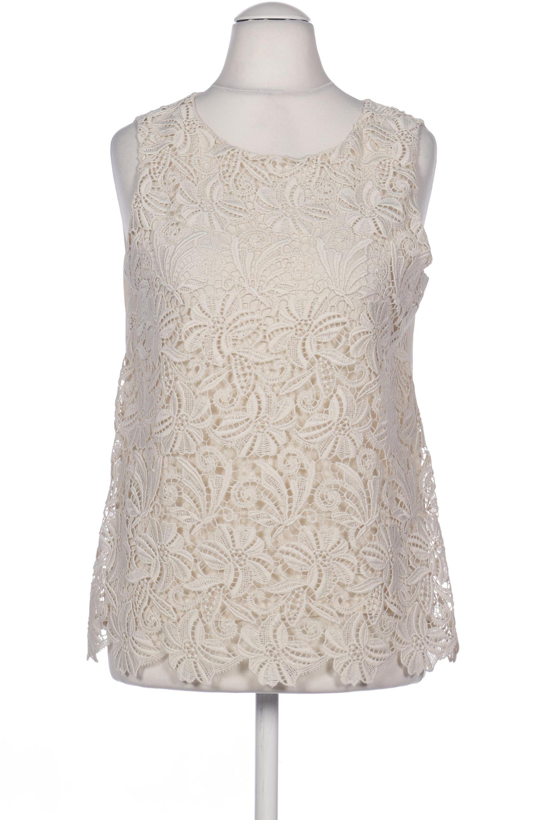 

Hallhuber Damen Bluse, cremeweiß, Gr. 38