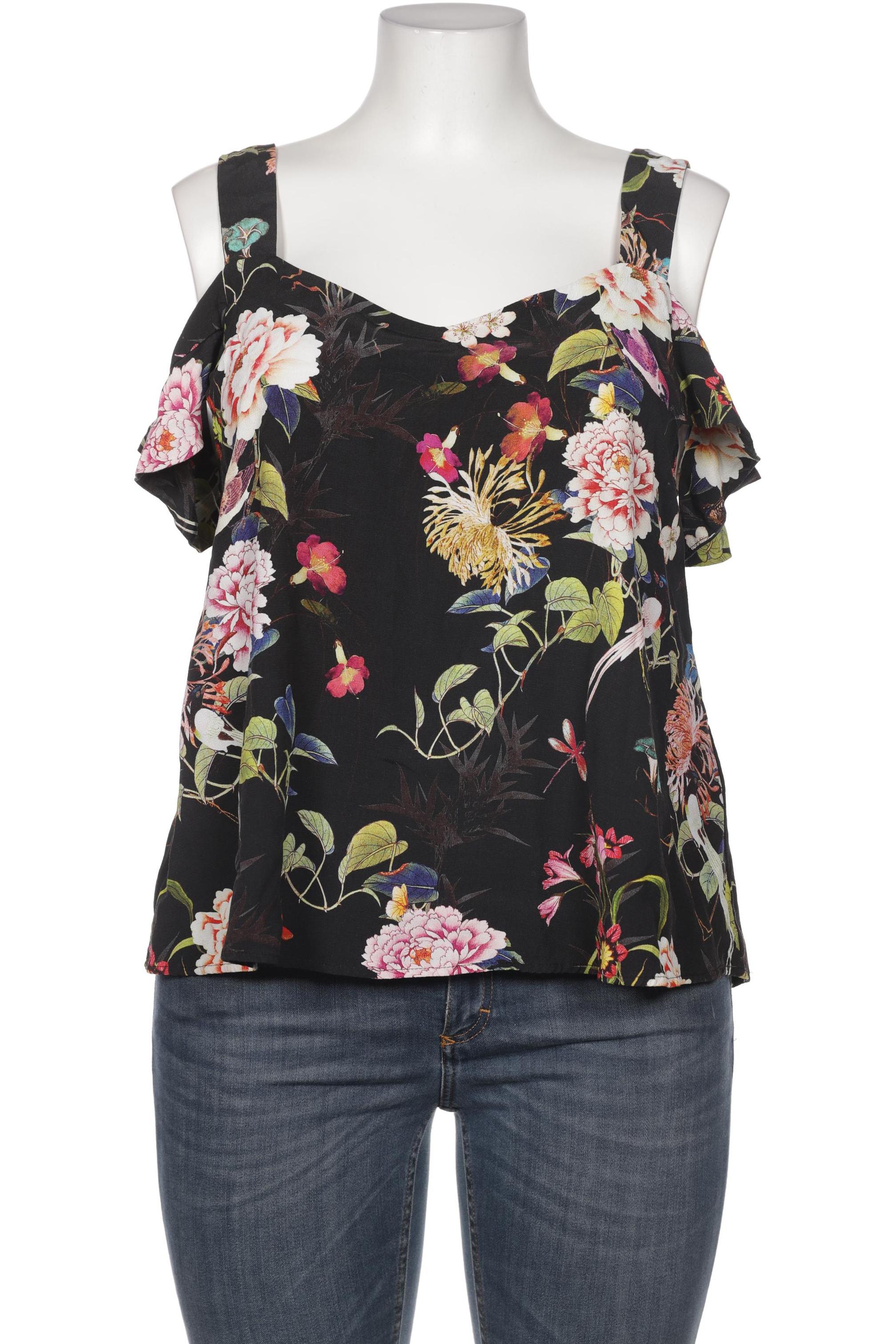 

Hallhuber Damen Bluse, schwarz, Gr. 42