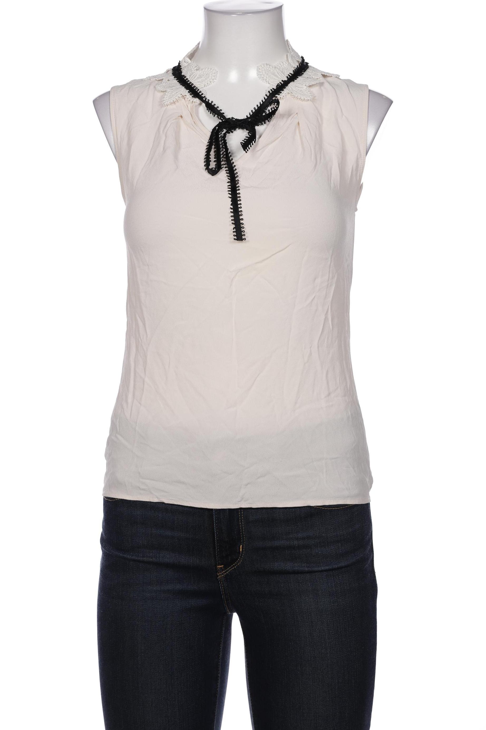 

Hallhuber Damen Bluse, cremeweiß, Gr. 34