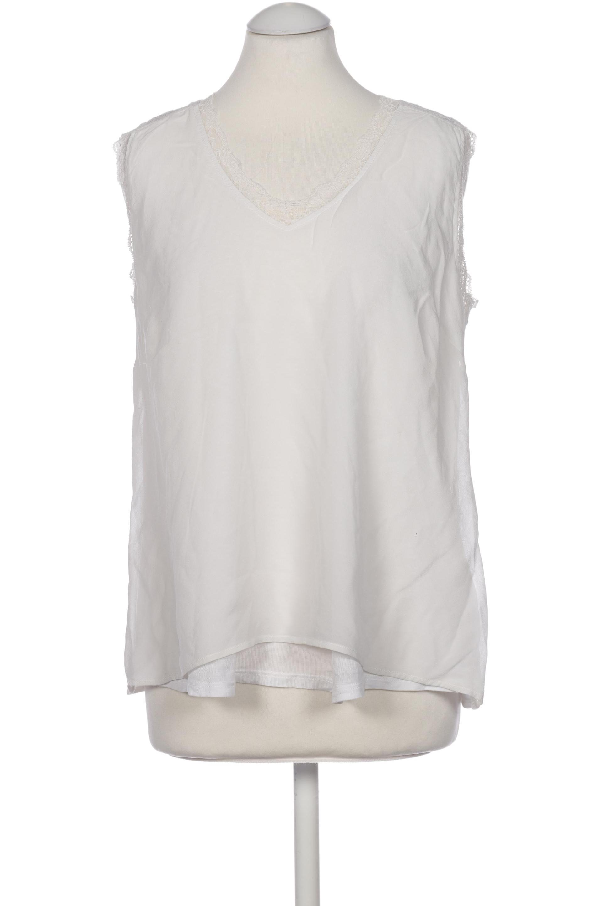 

Hallhuber Damen Bluse, weiß, Gr. 40