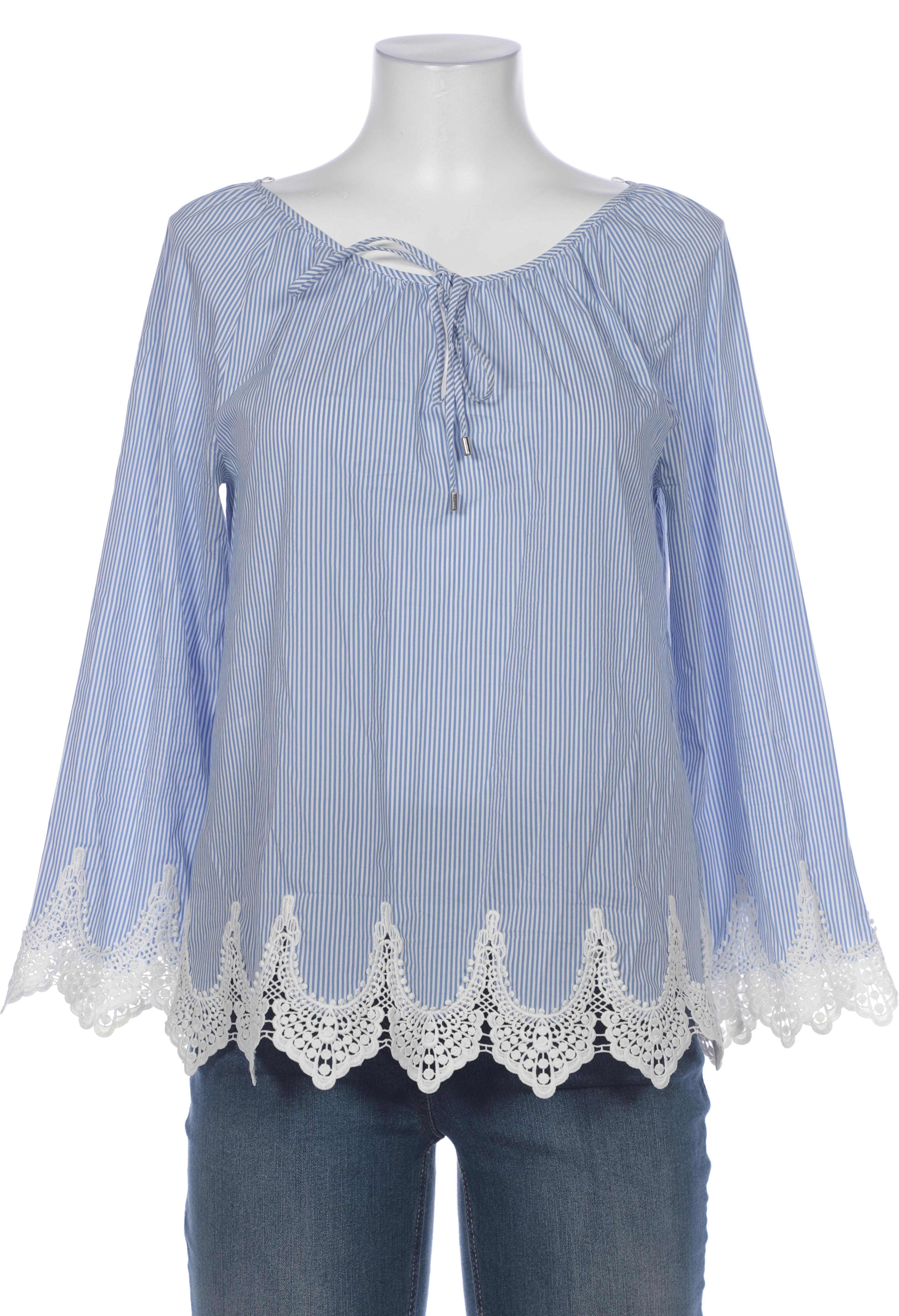 

Hallhuber Damen Bluse, blau, Gr. 38