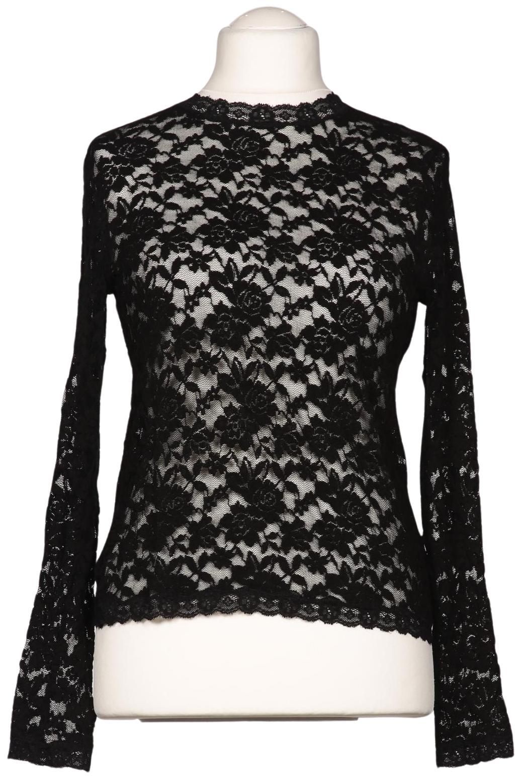 

Hallhuber Damen Bluse, schwarz, Gr. 42