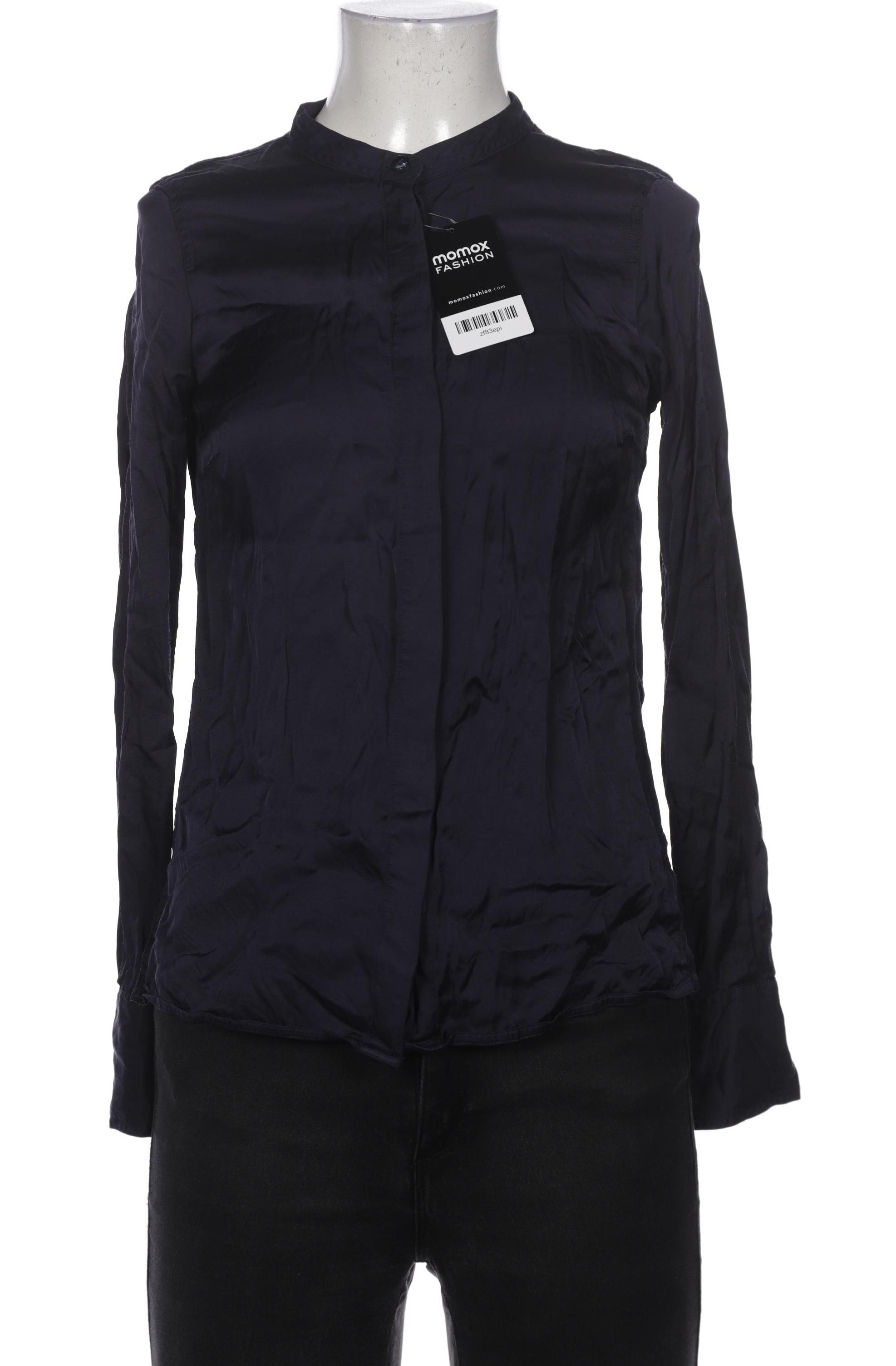 

Hallhuber Damen Bluse, marineblau, Gr. 34