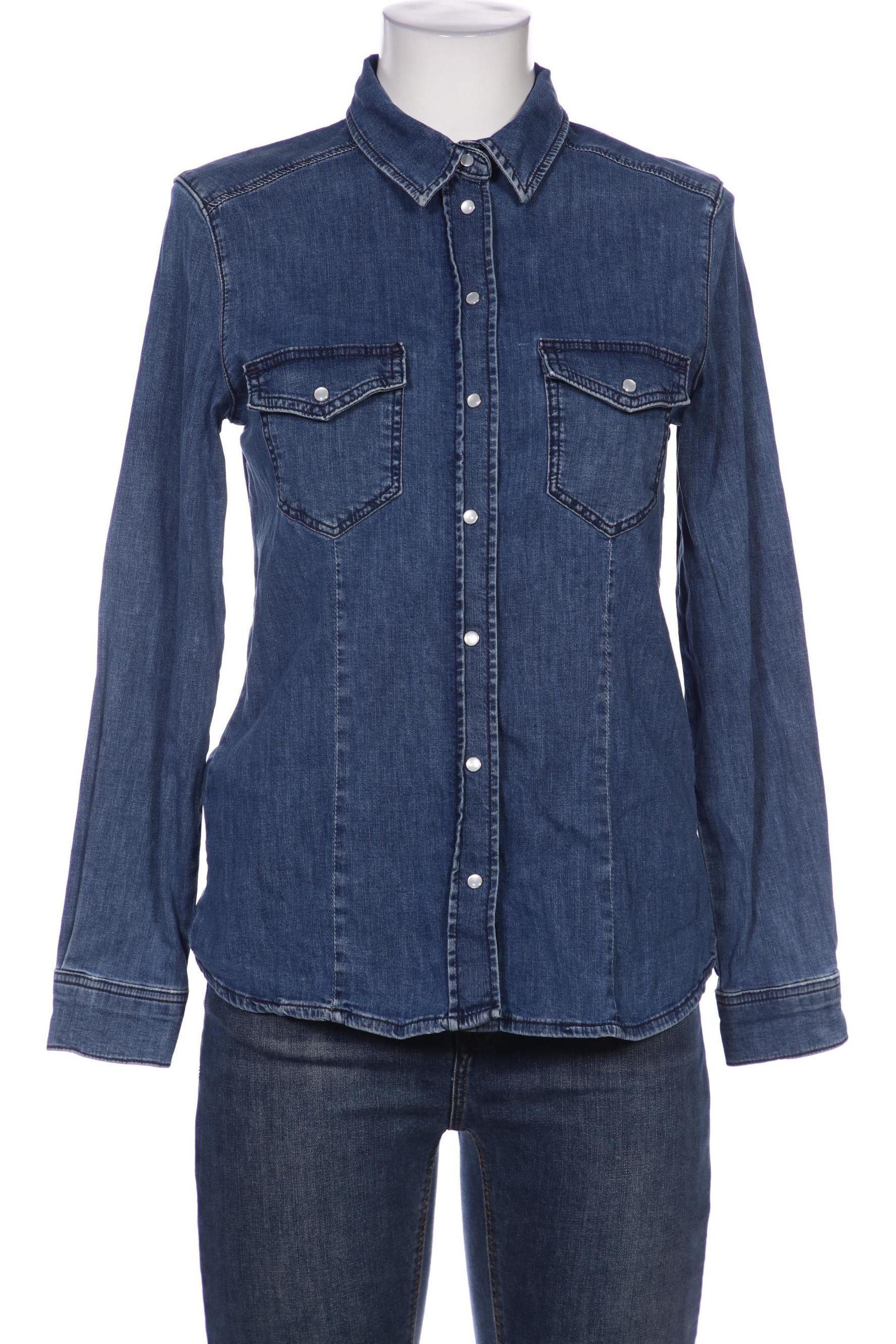 

Hallhuber Damen Bluse, blau, Gr. 38
