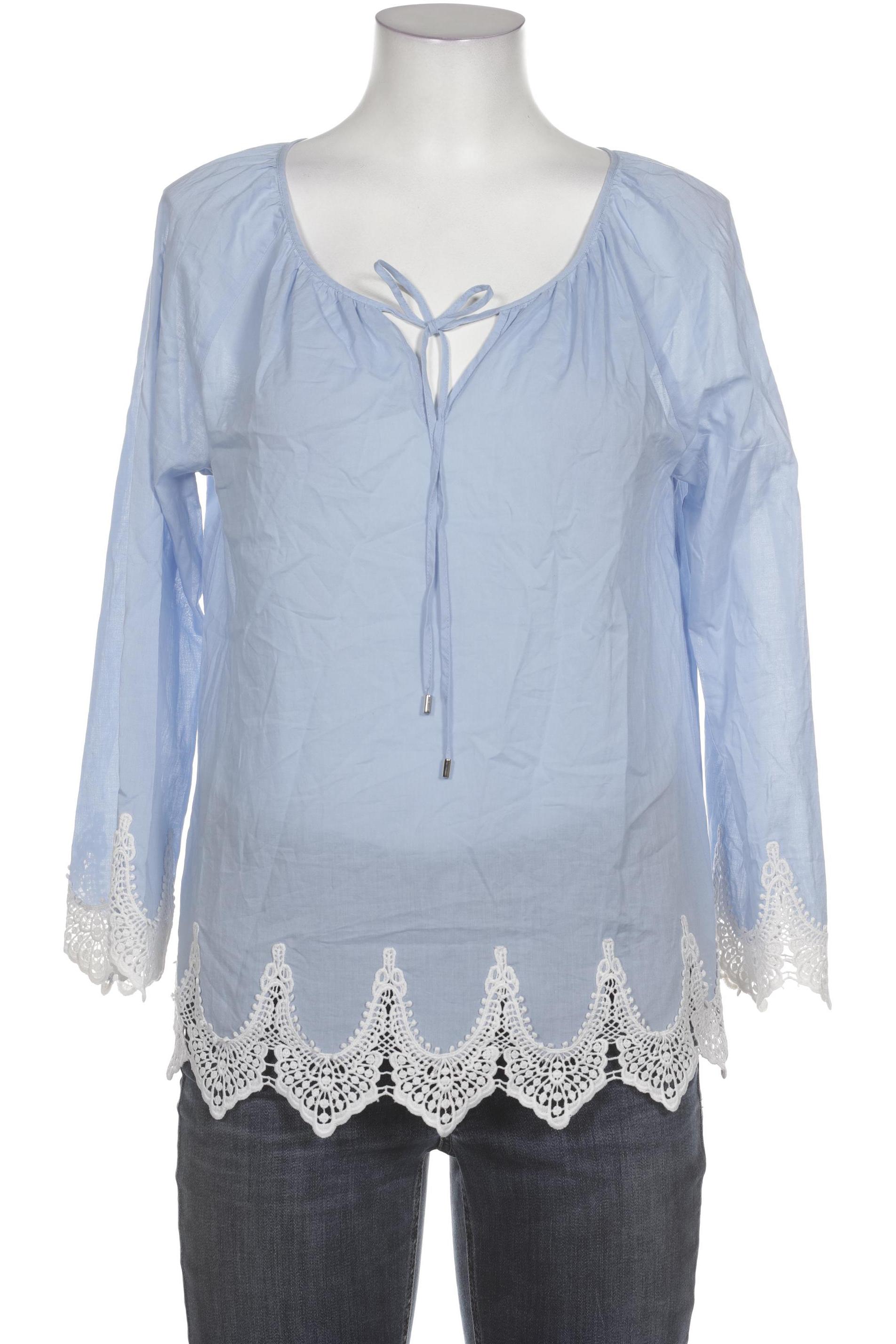 

Hallhuber Damen Bluse, blau, Gr. 38