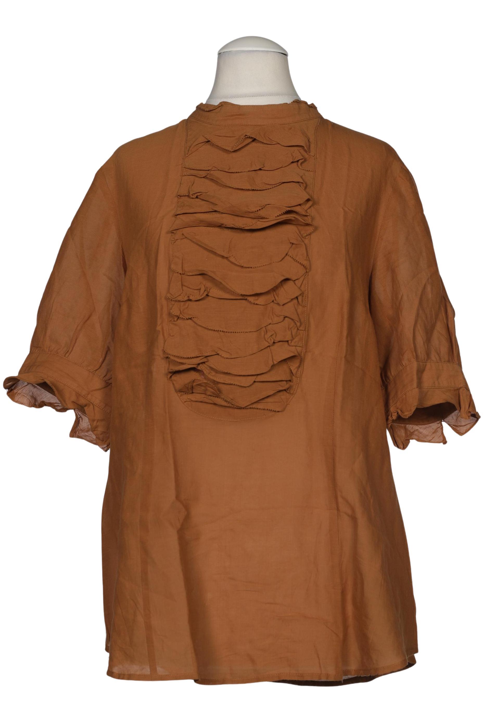 

Hallhuber Damen Bluse, braun, Gr. 38