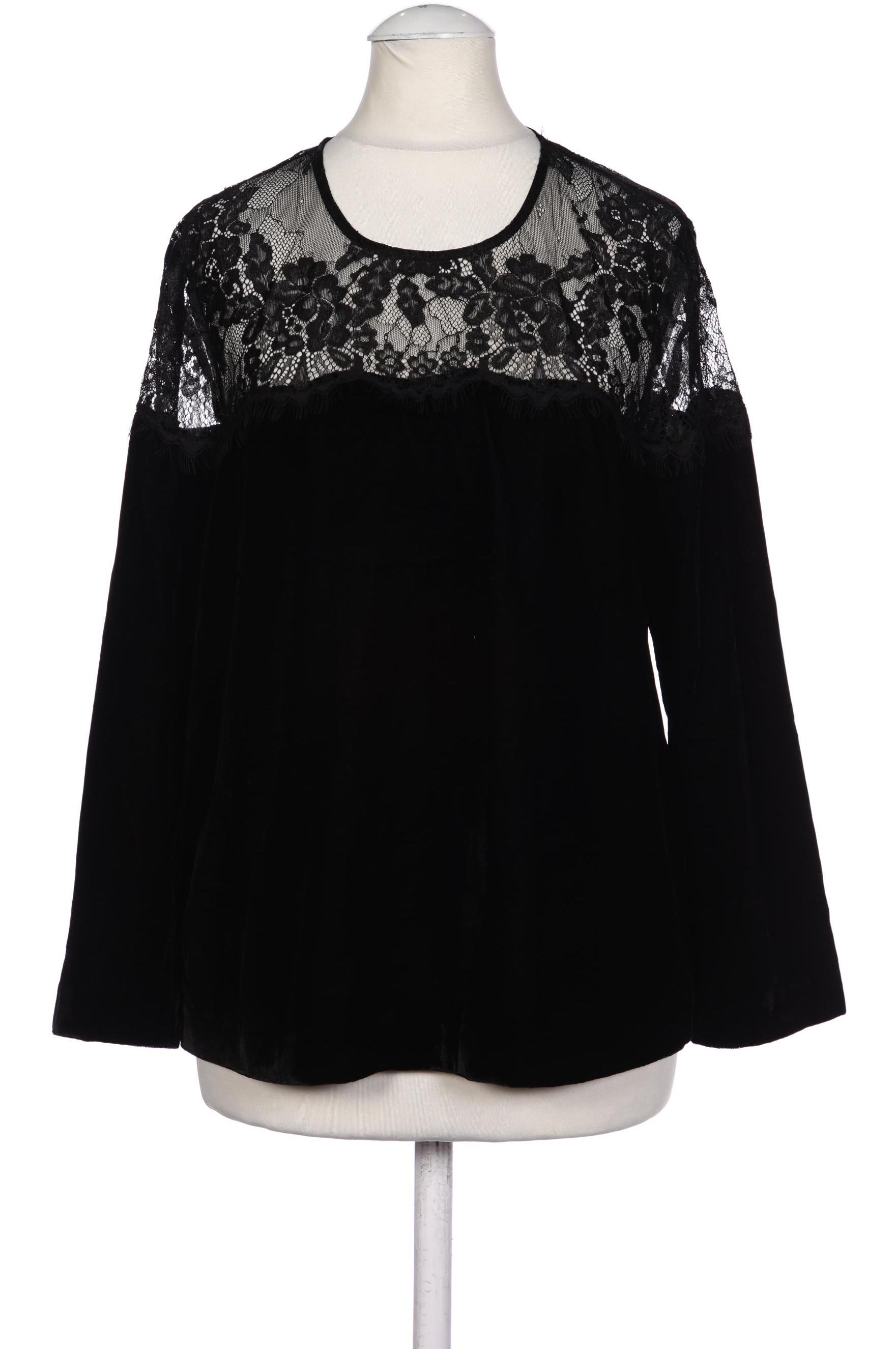

Hallhuber Damen Bluse, schwarz, Gr. 36