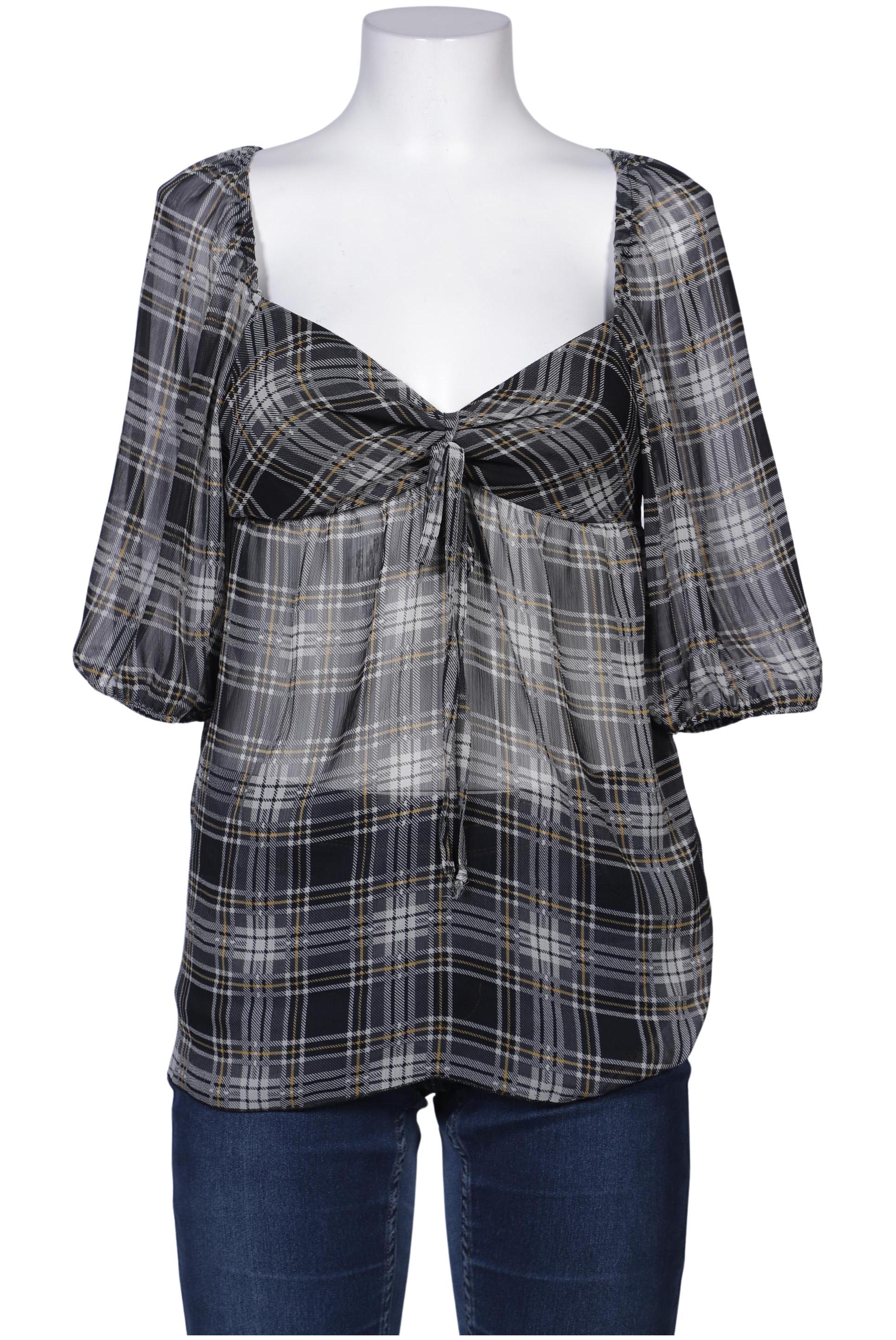 

Hallhuber Damen Bluse, grau, Gr. 42