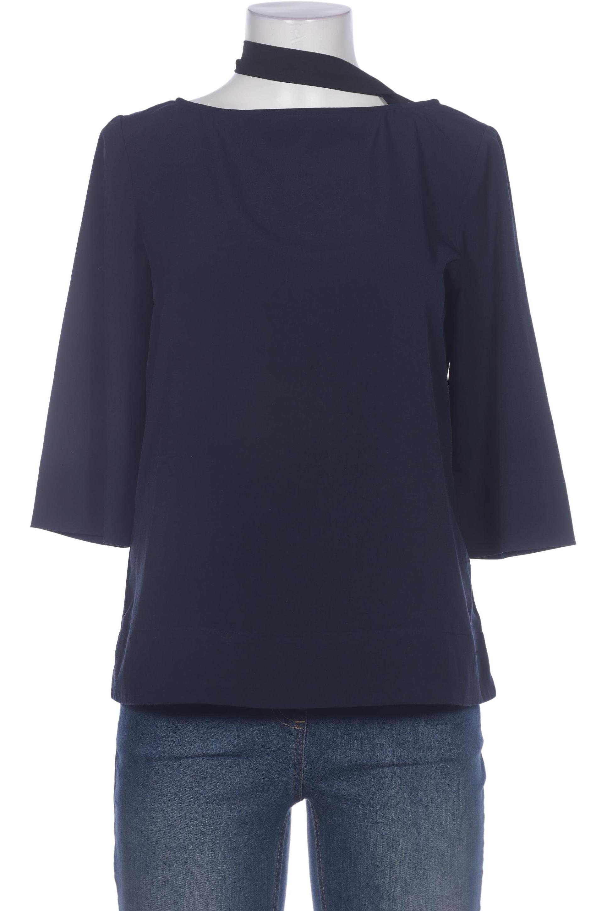 

Hallhuber Damen Bluse, marineblau, Gr. 38