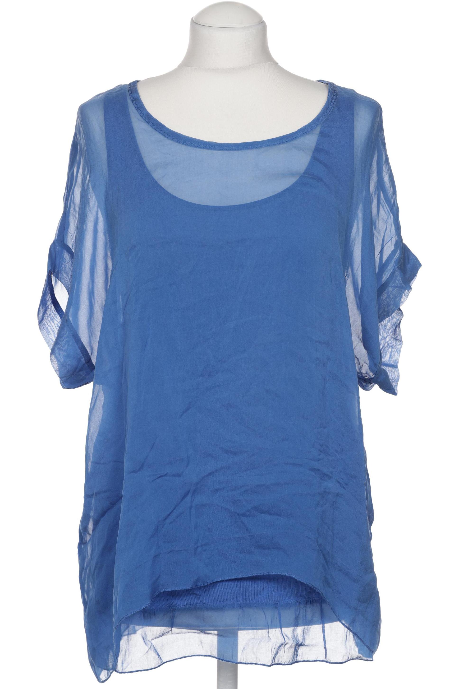 

Hallhuber Damen Bluse, blau, Gr. 38