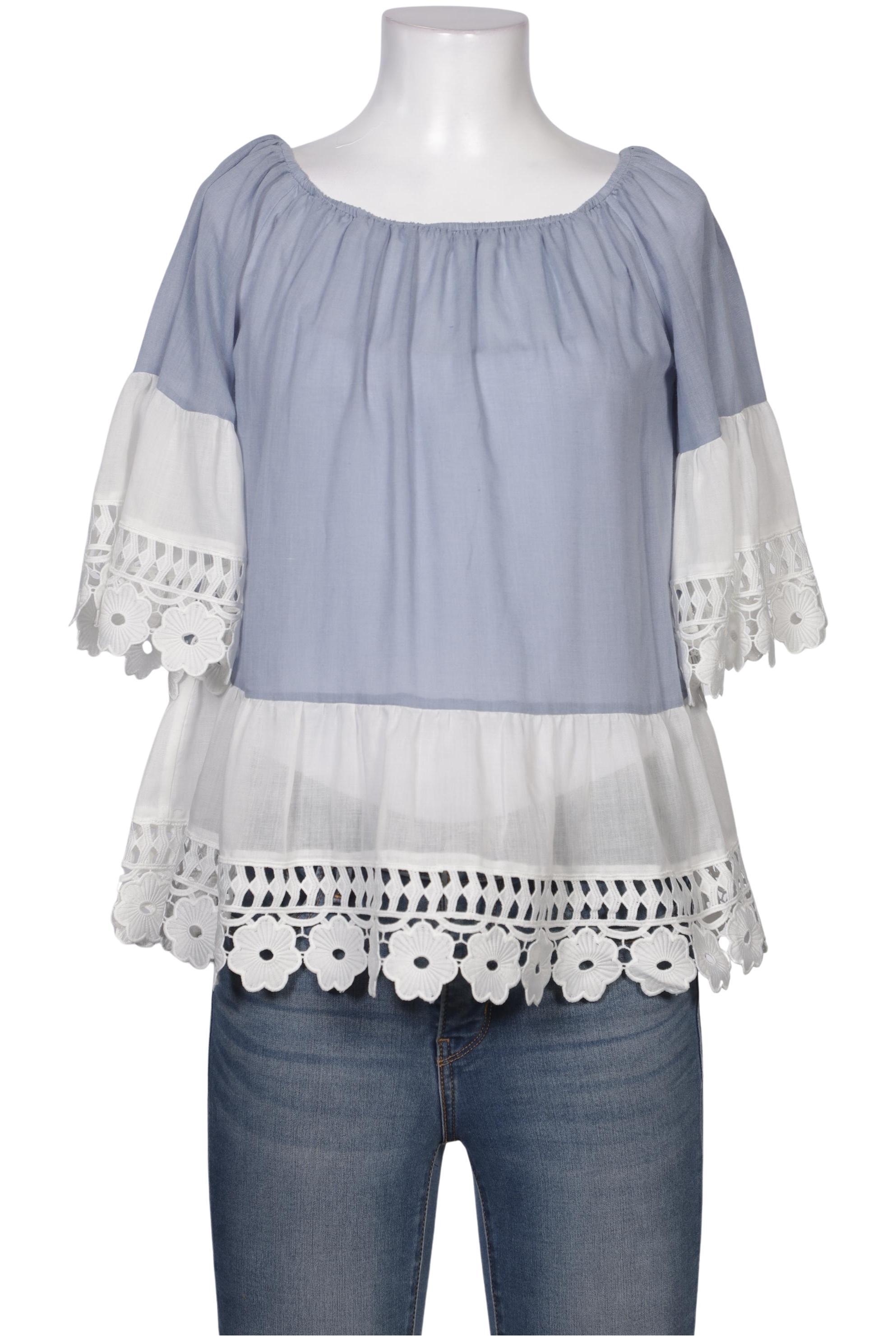 

Hallhuber Damen Bluse, blau, Gr. 36