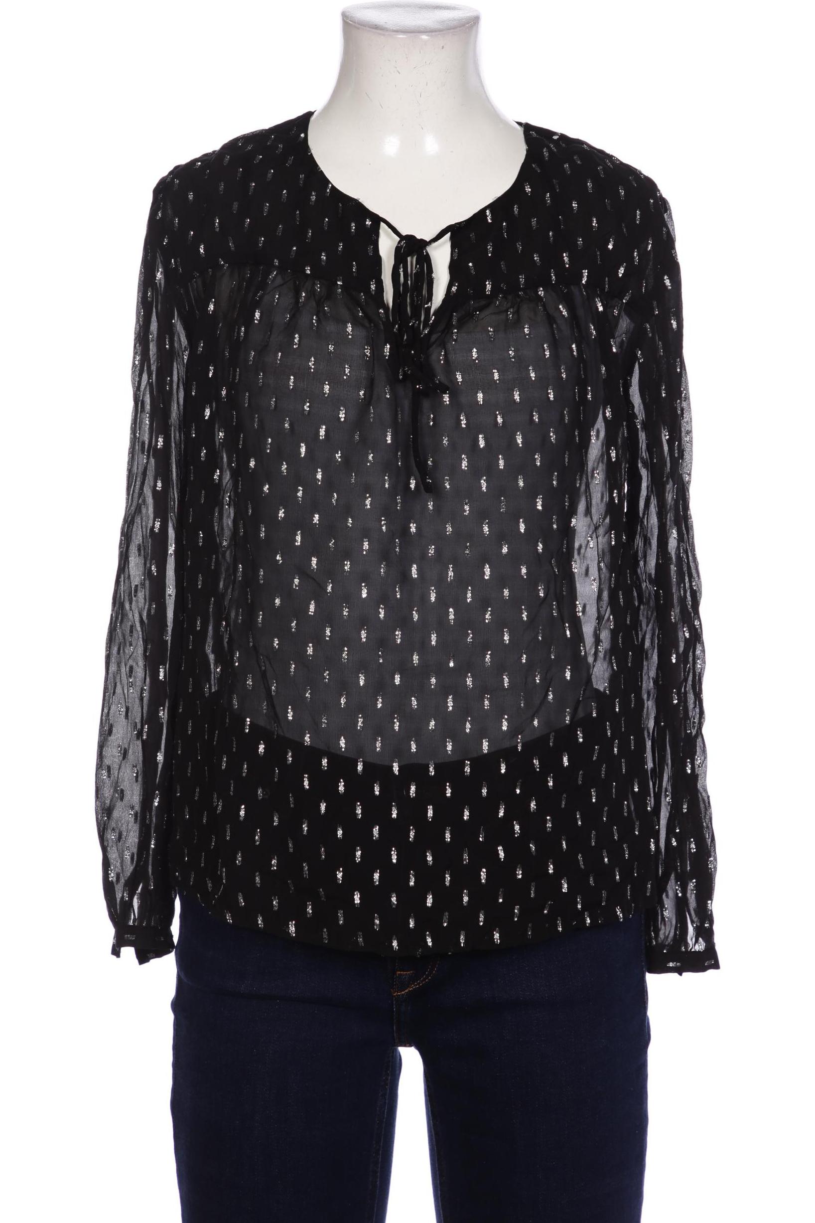 

Hallhuber Damen Bluse, schwarz, Gr. 38