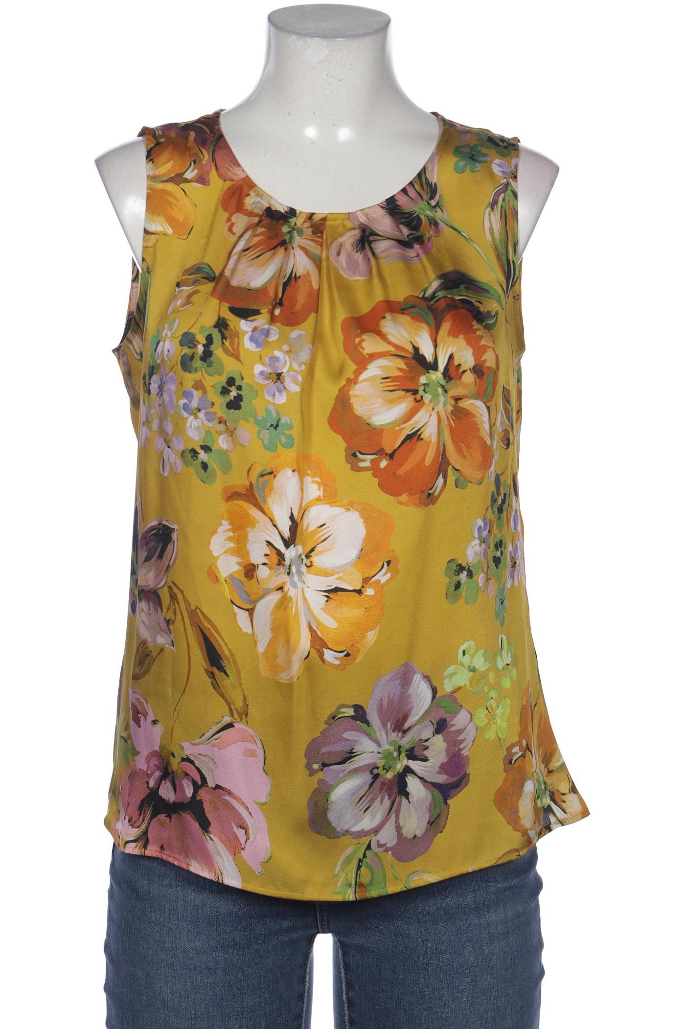 

Hallhuber Damen Bluse, gelb, Gr. 38