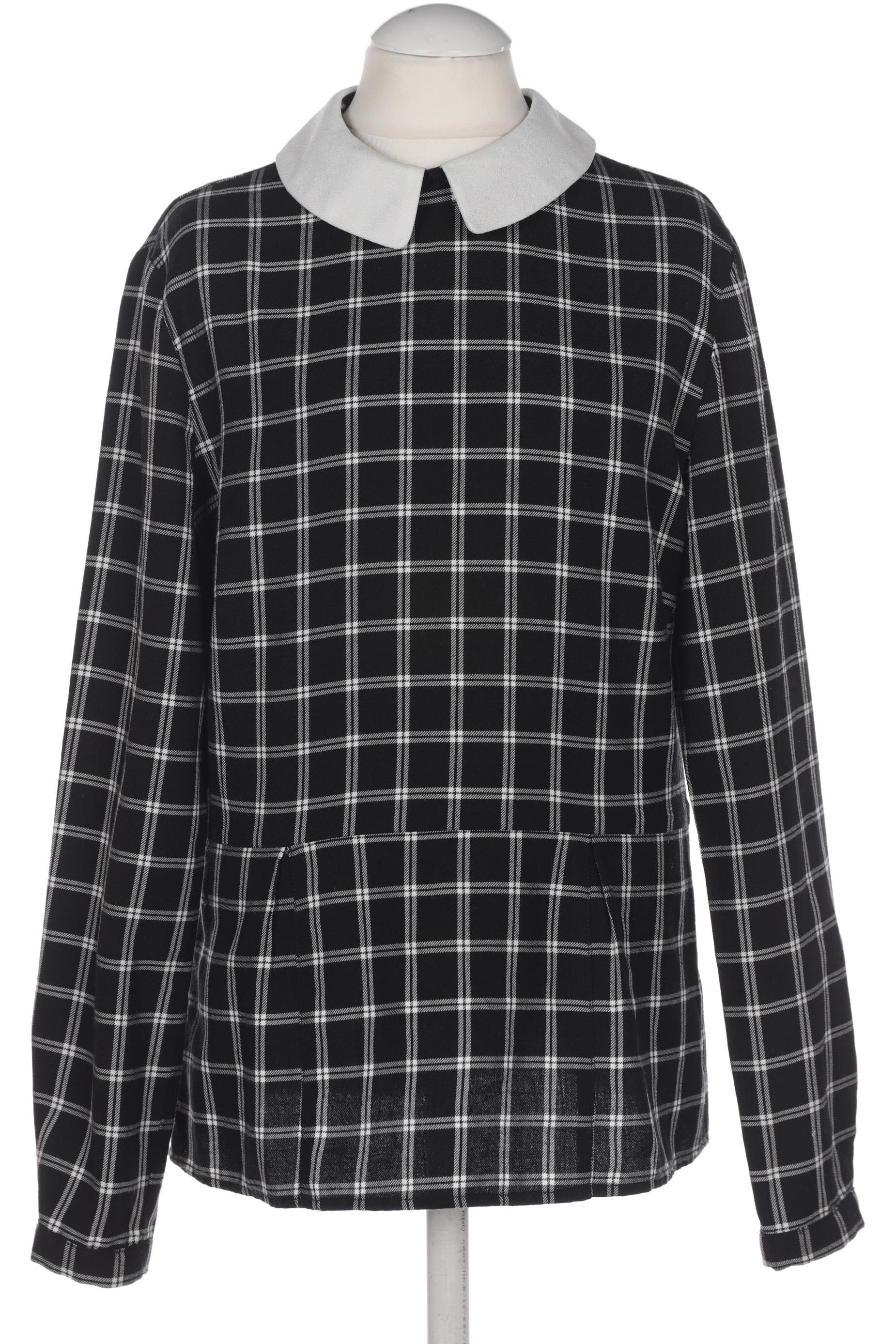 

Hallhuber Damen Bluse, schwarz, Gr. 34