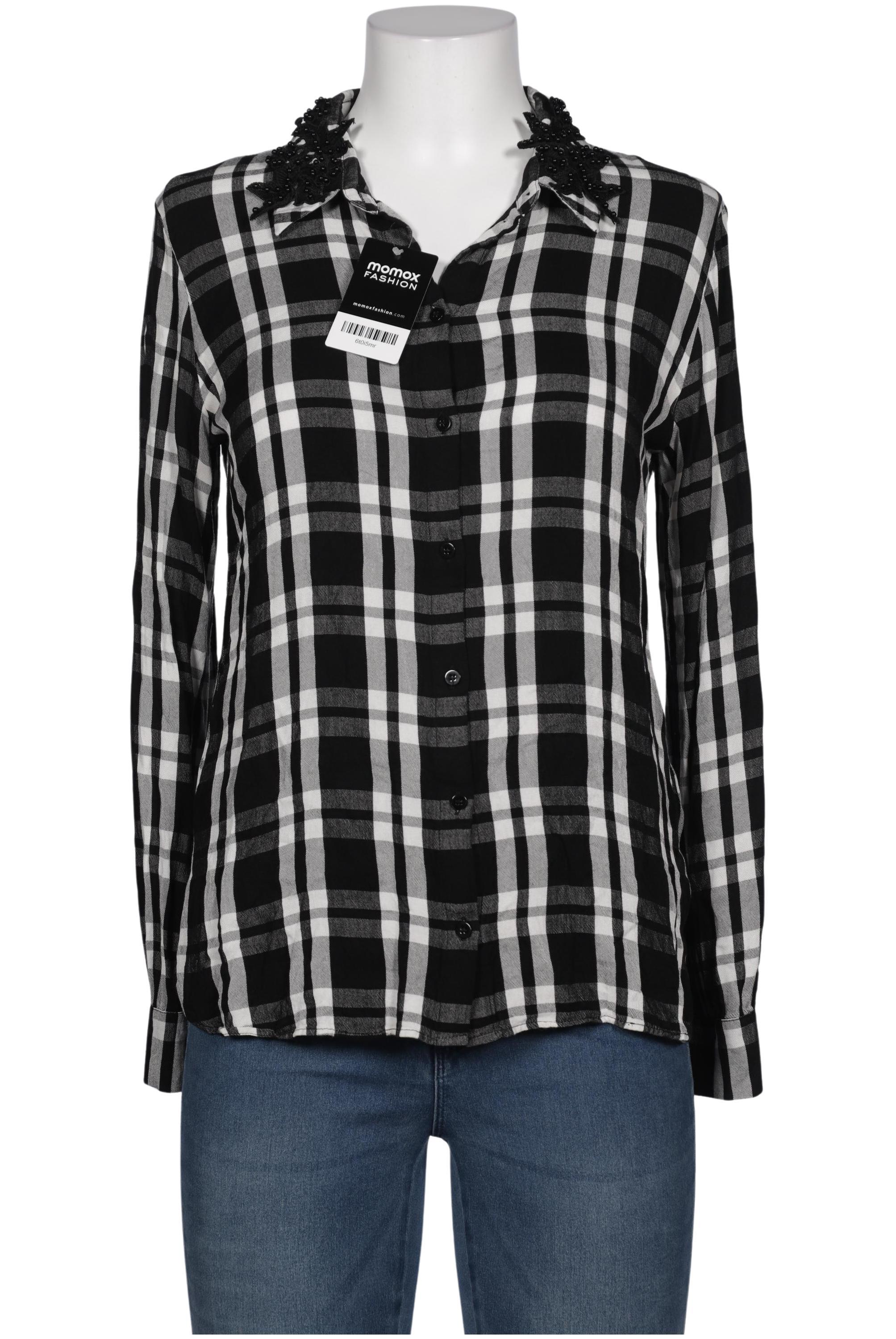 

Hallhuber Damen Bluse, schwarz, Gr. 38