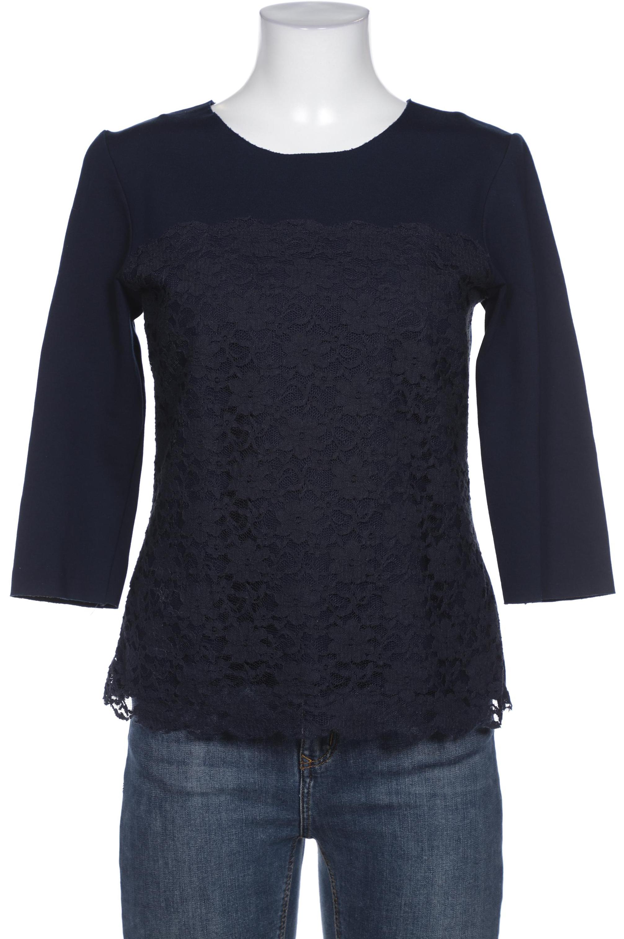 

Hallhuber Damen Bluse, marineblau, Gr. 42