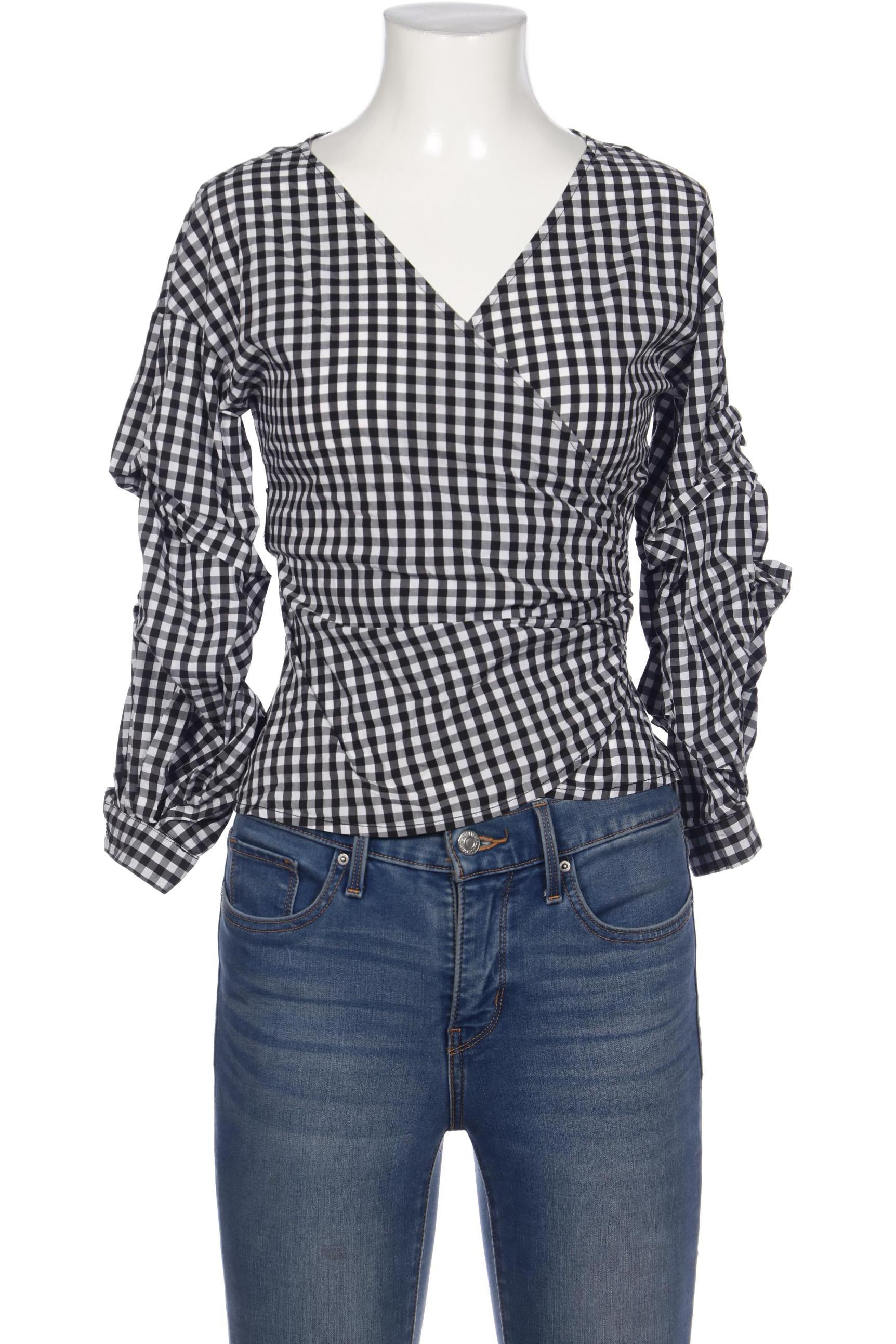 

Hallhuber Damen Bluse, schwarz, Gr. 34