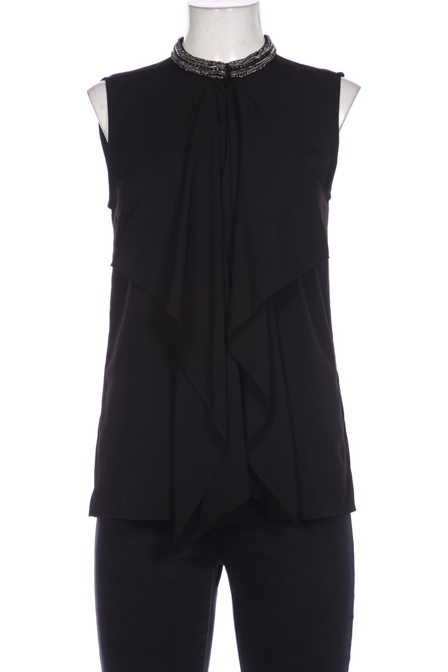 

Hallhuber Damen Bluse, schwarz, Gr. 38