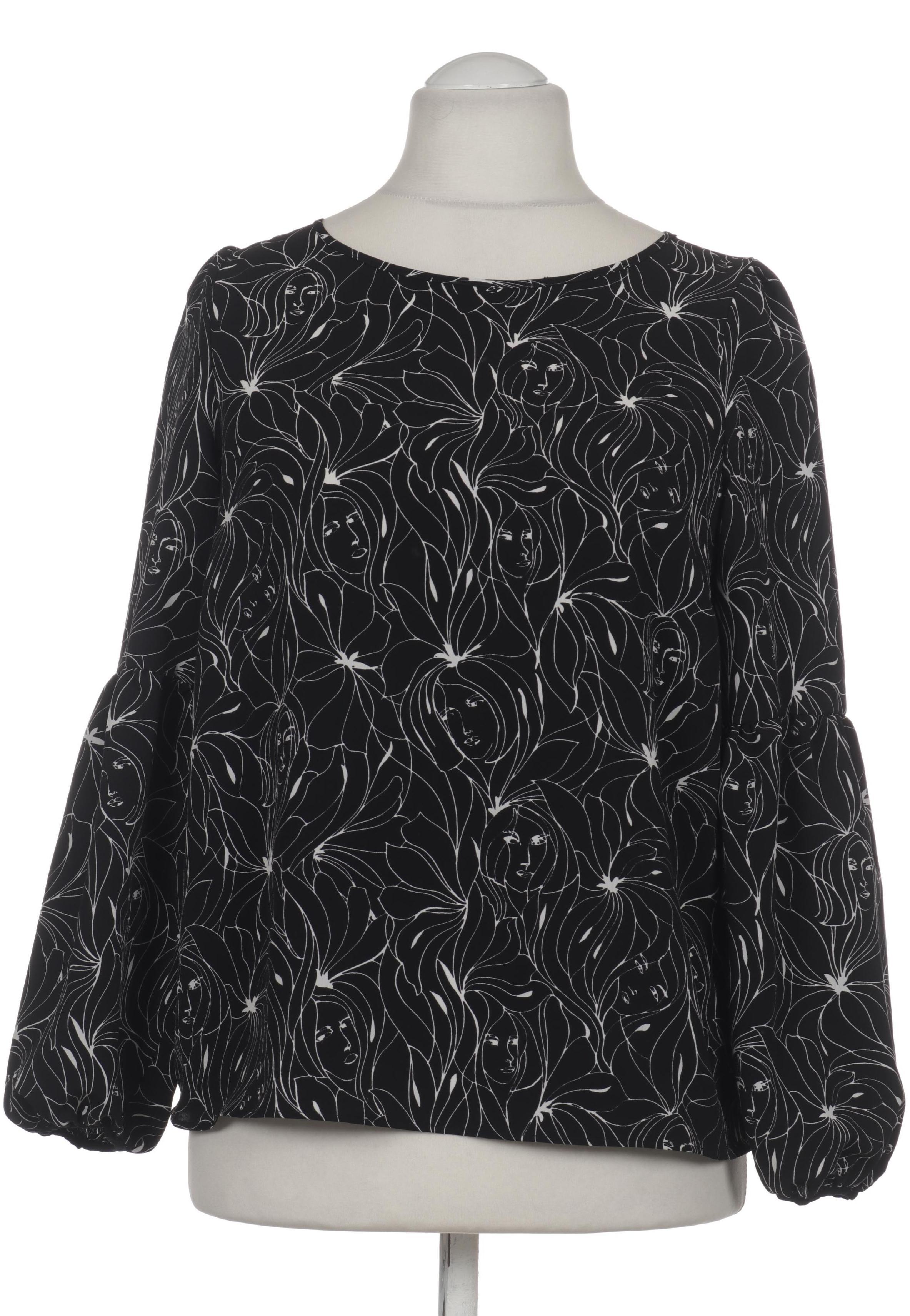 

Hallhuber Damen Bluse, schwarz, Gr. 40