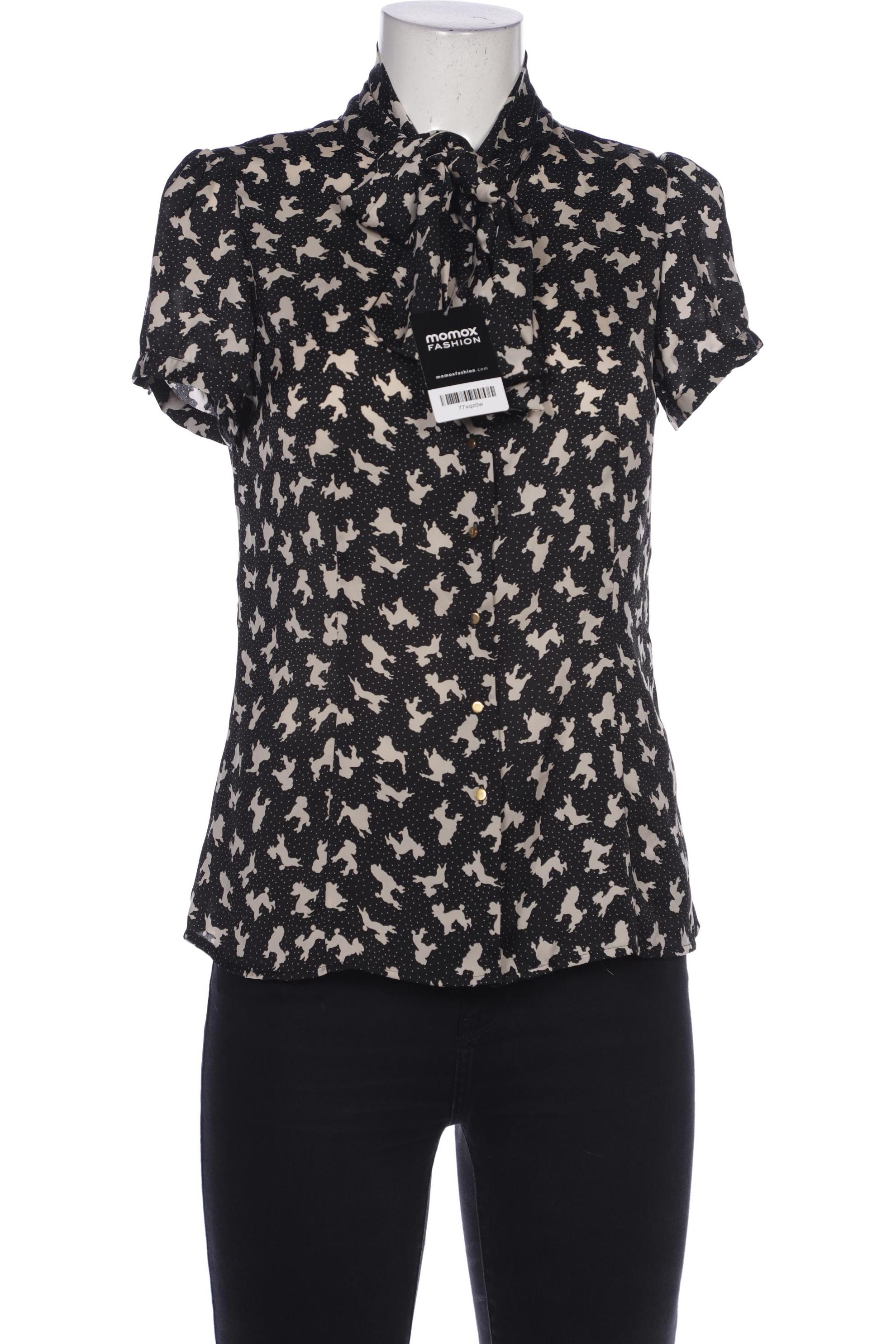 

Hallhuber Damen Bluse, schwarz, Gr. 38