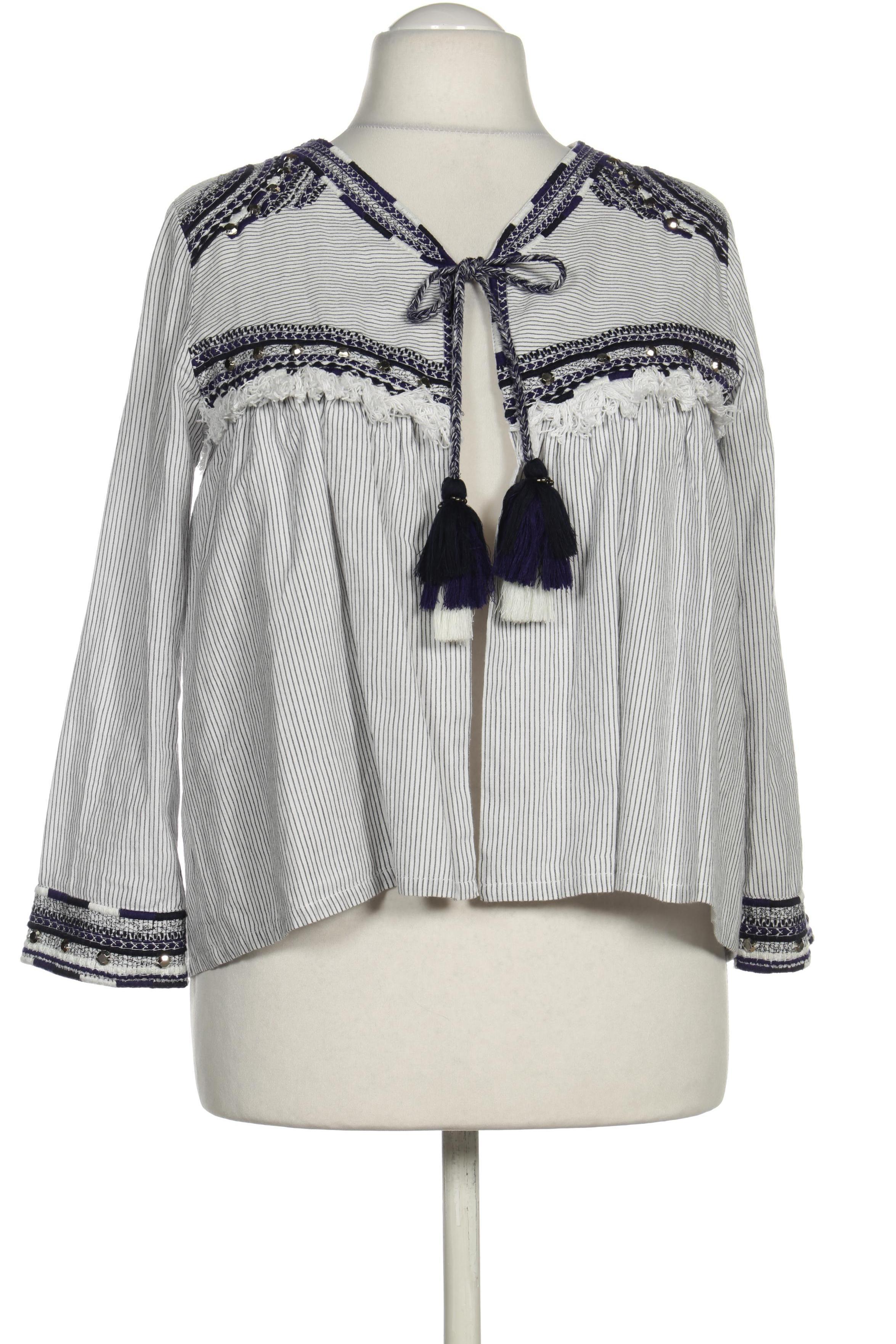 

Hallhuber Damen Strickjacke, weiß, Gr. 40