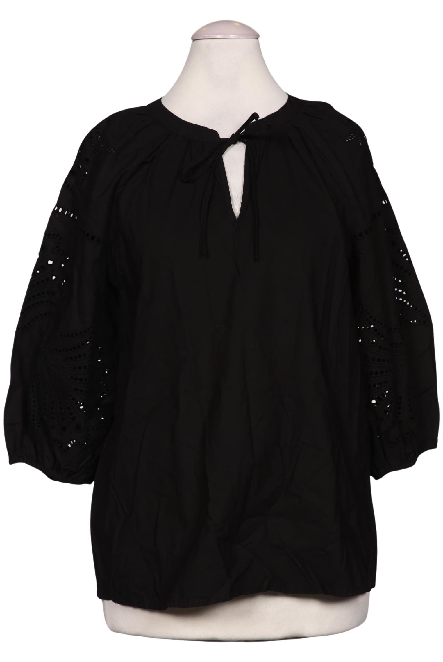 

Hallhuber Damen Bluse, schwarz, Gr. 34