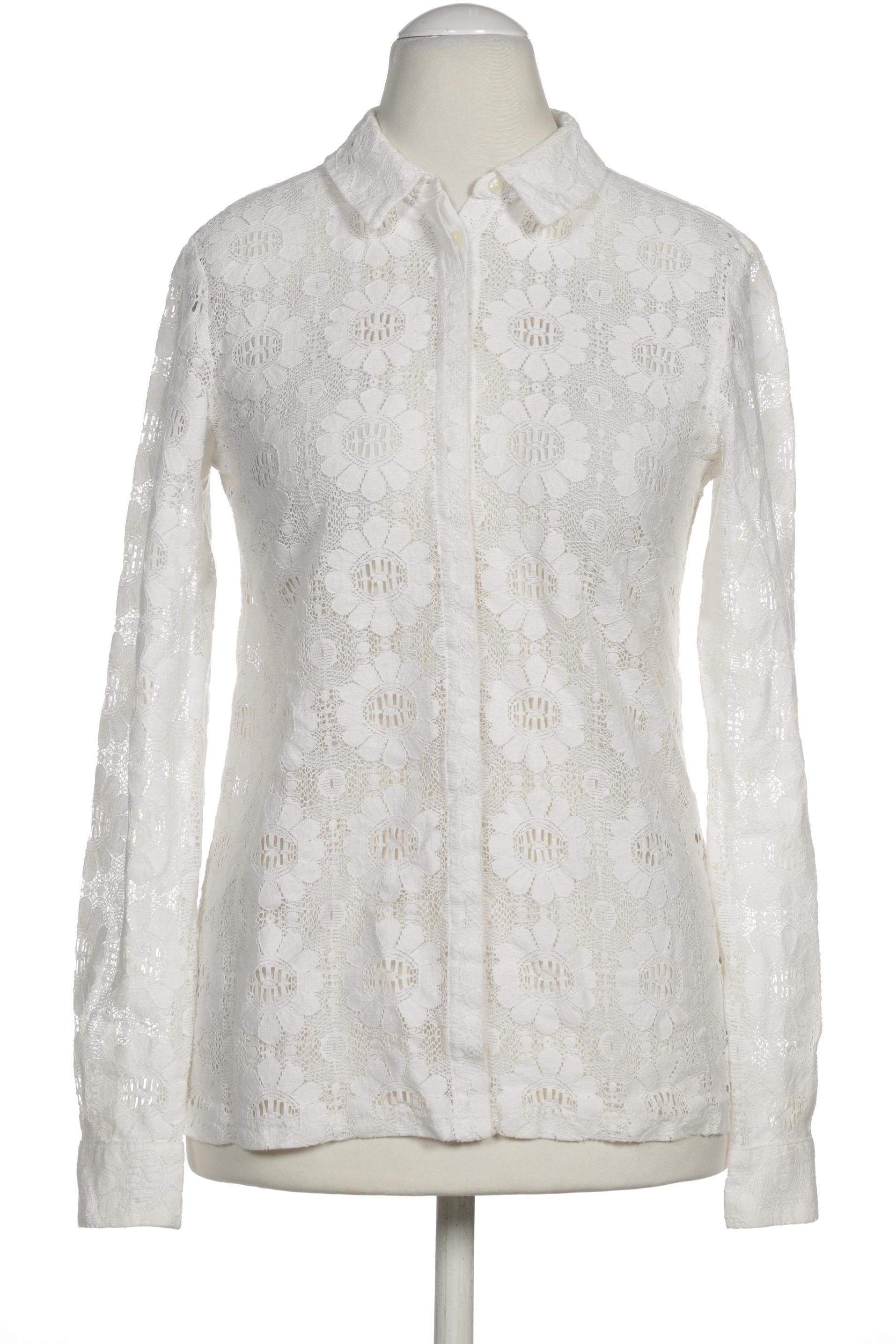 

Hallhuber Damen Bluse, weiß, Gr. 36