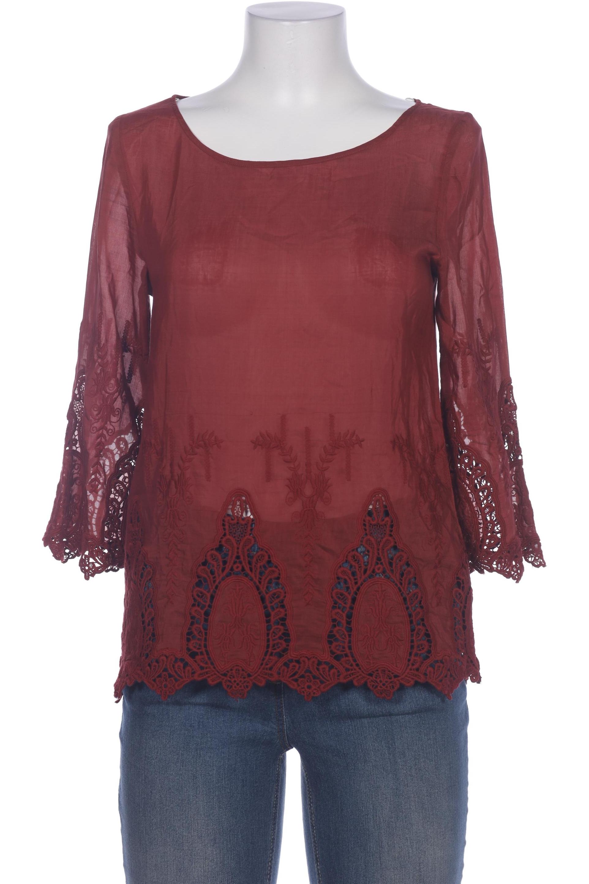 

Hallhuber Damen Bluse, bordeaux, Gr. 38