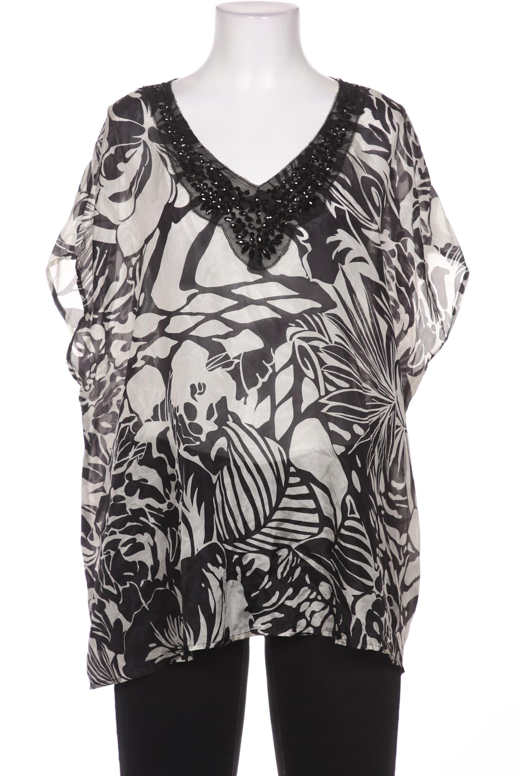 

Hallhuber Damen Bluse, schwarz, Gr. 34