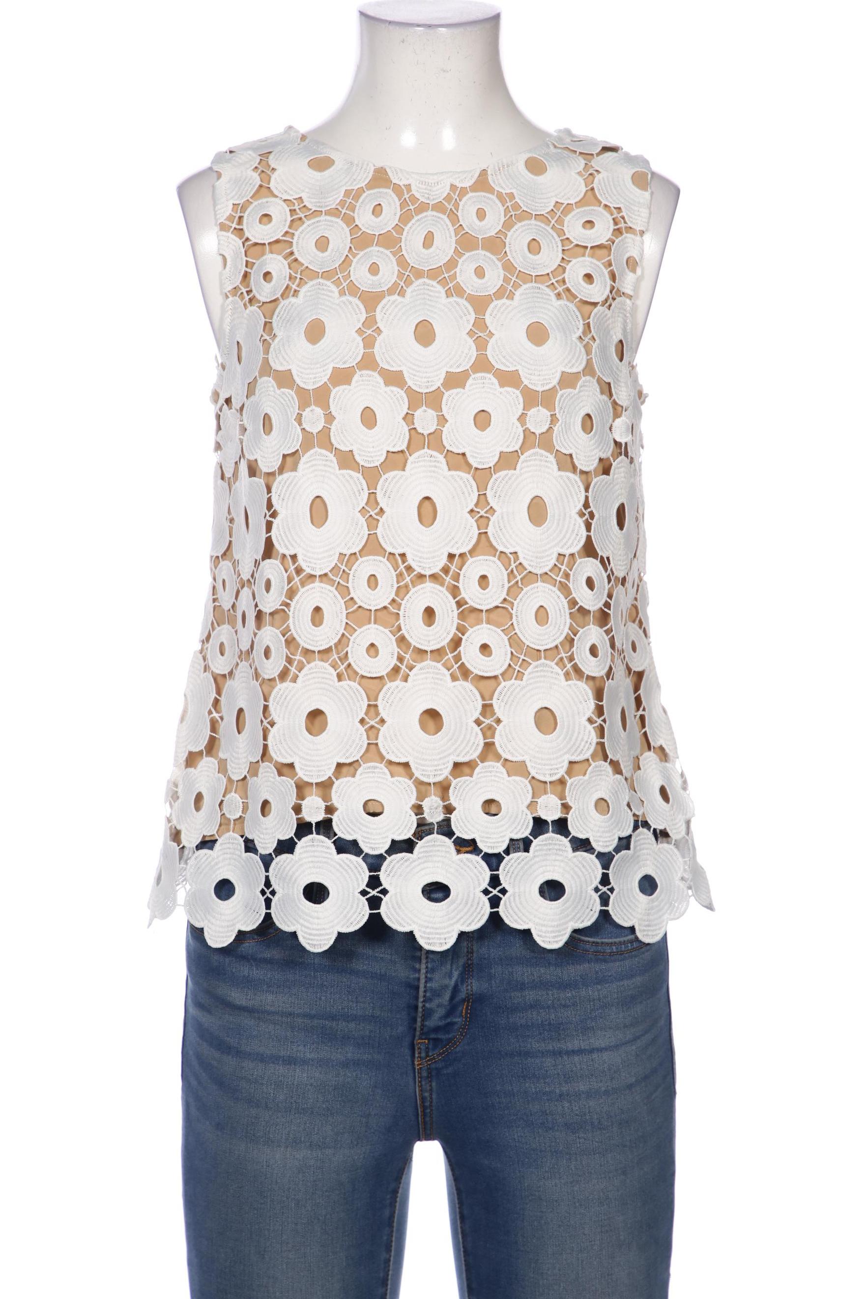 

Hallhuber Damen Bluse, weiß, Gr. 36
