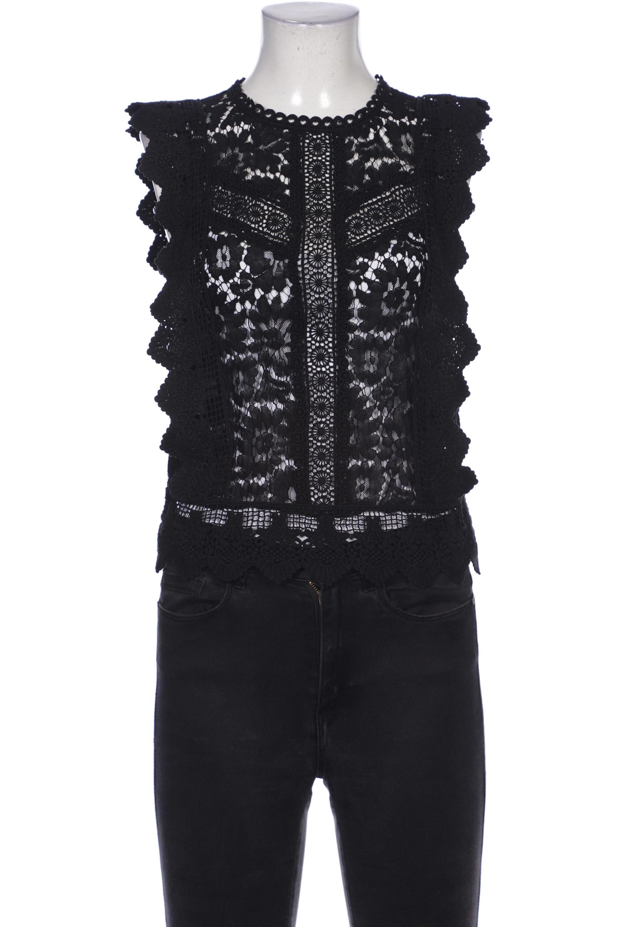 

Hallhuber Damen Bluse, schwarz, Gr. 34