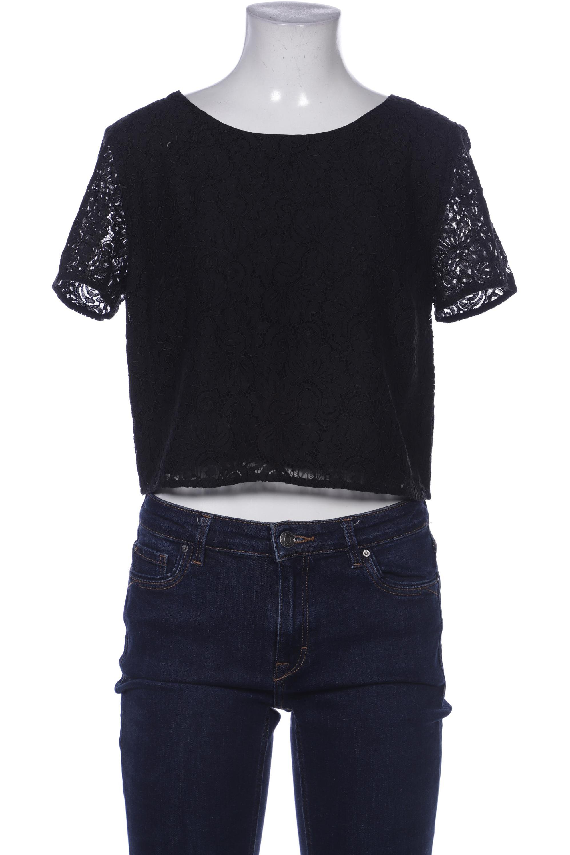 

Hallhuber Damen Bluse, schwarz, Gr. 38