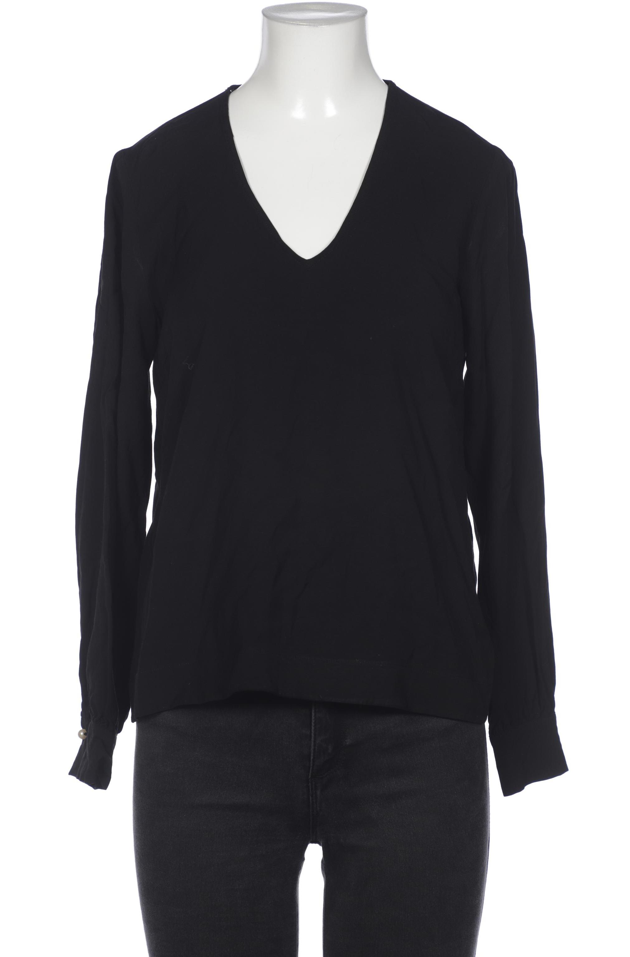 

Hallhuber Damen Bluse, schwarz, Gr. 36