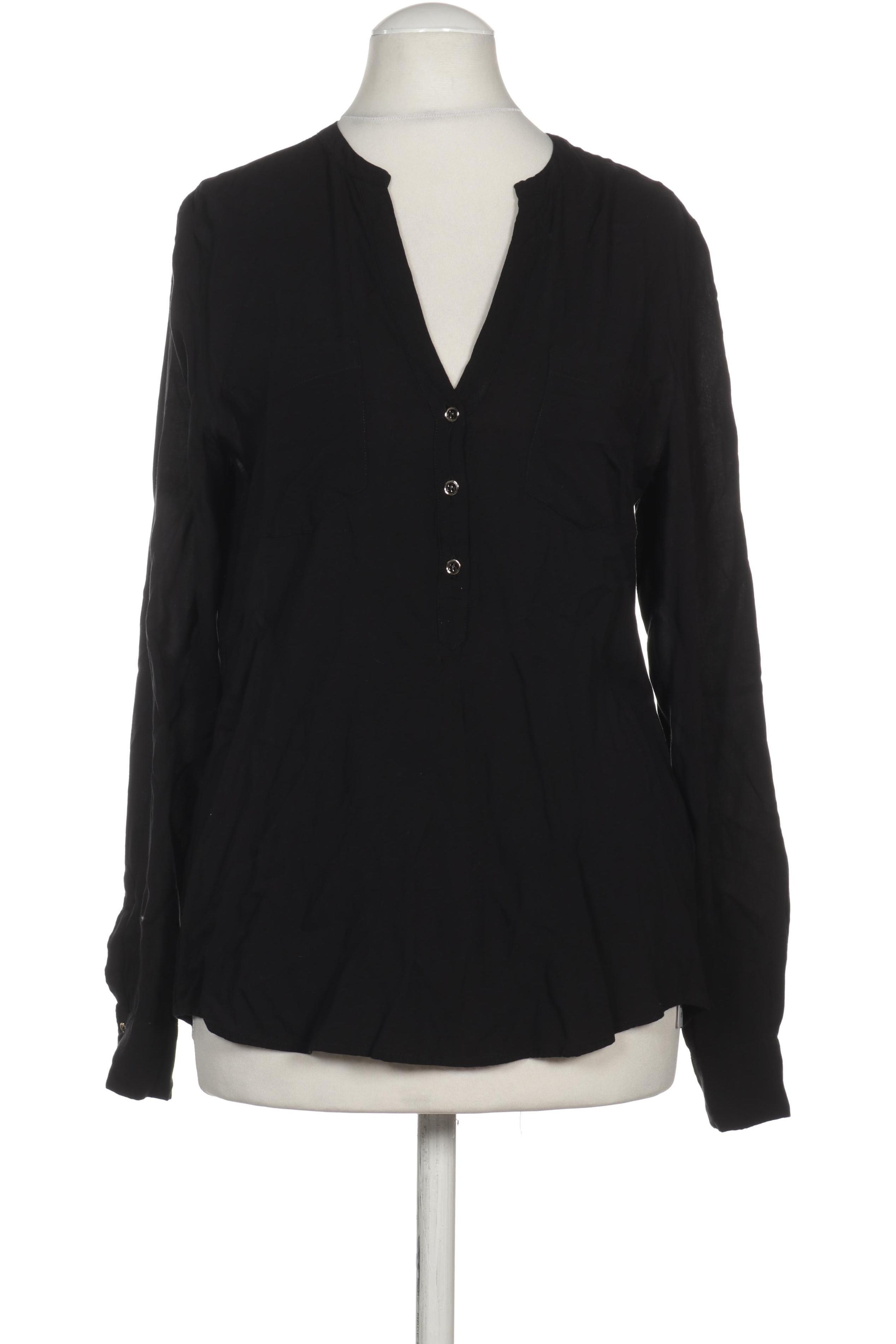 

Hallhuber Damen Bluse, schwarz, Gr. 34