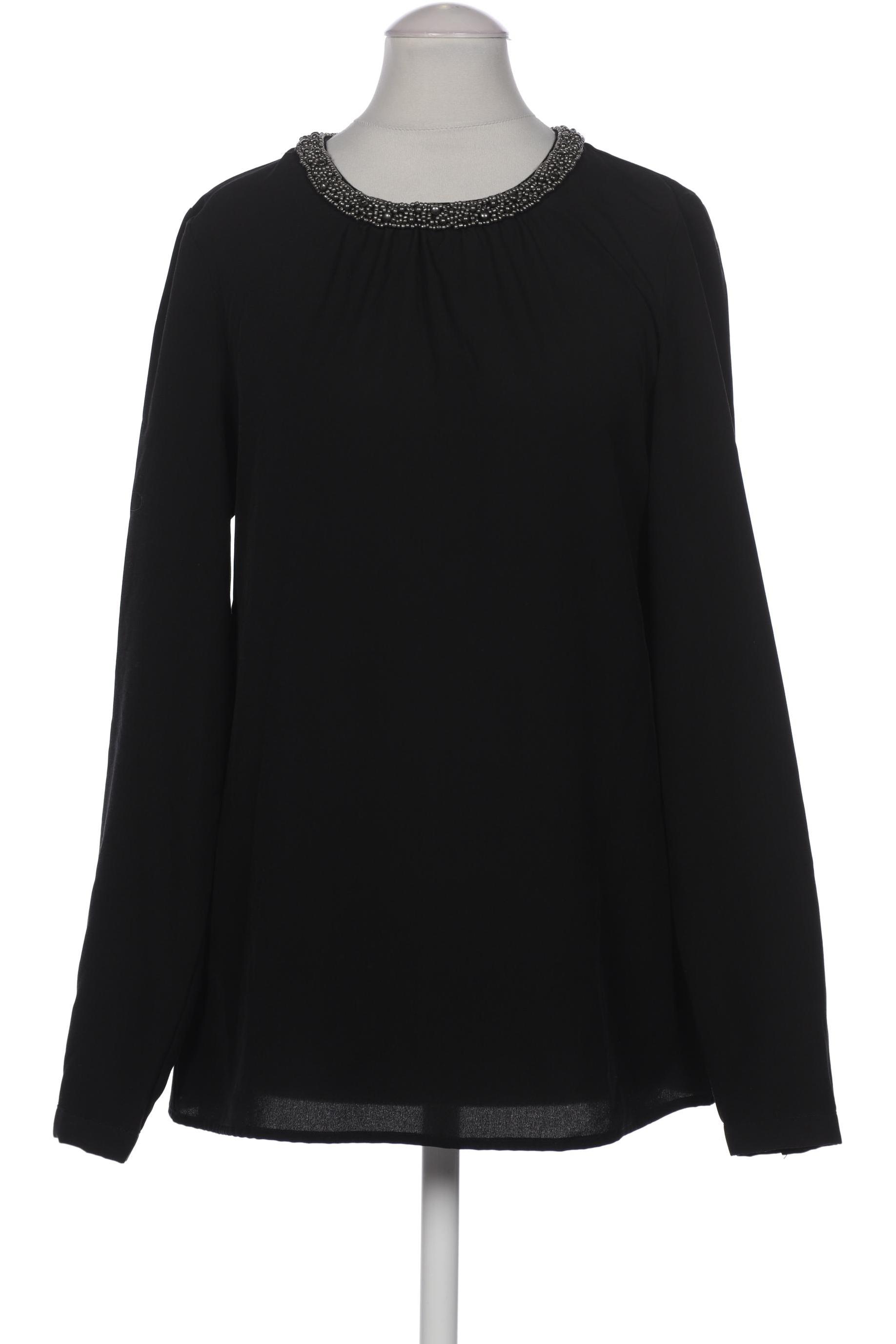 

Hallhuber Damen Bluse, schwarz, Gr. 34