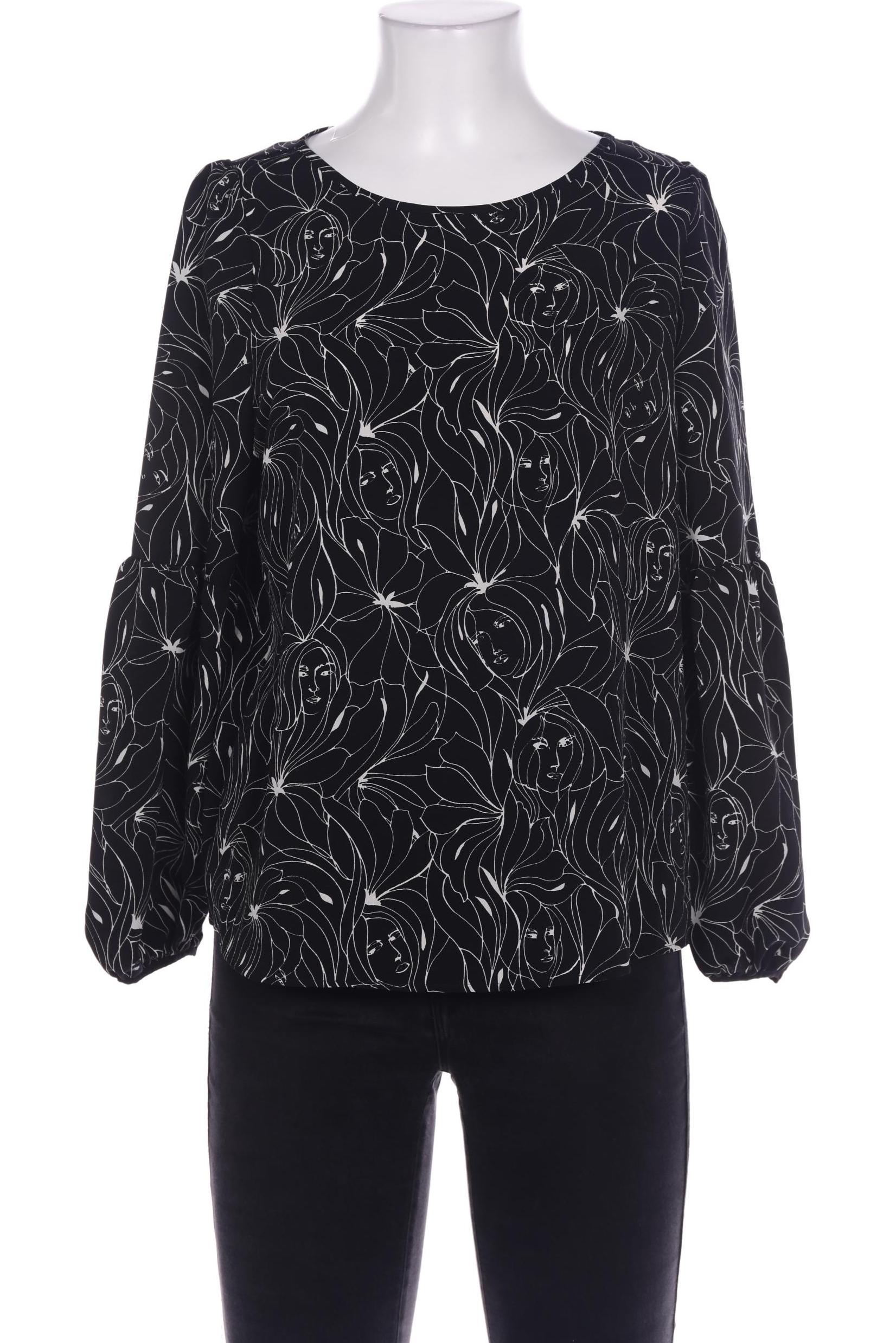 

Hallhuber Damen Bluse, schwarz, Gr. 38