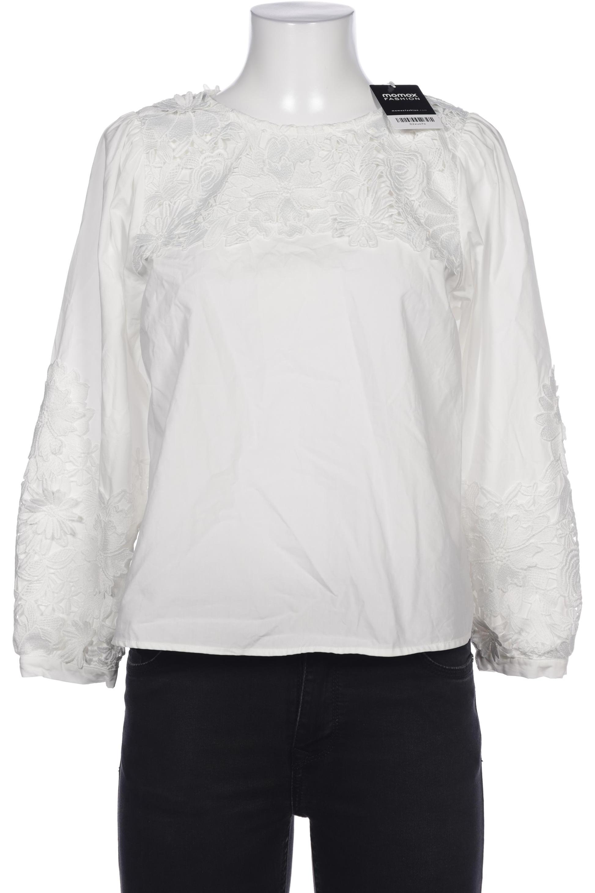

Hallhuber Damen Bluse, weiß, Gr. 40