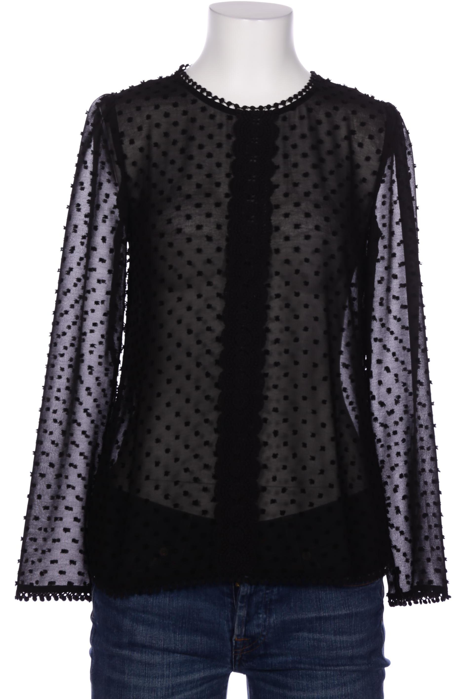 

Hallhuber Damen Bluse, schwarz, Gr. 34