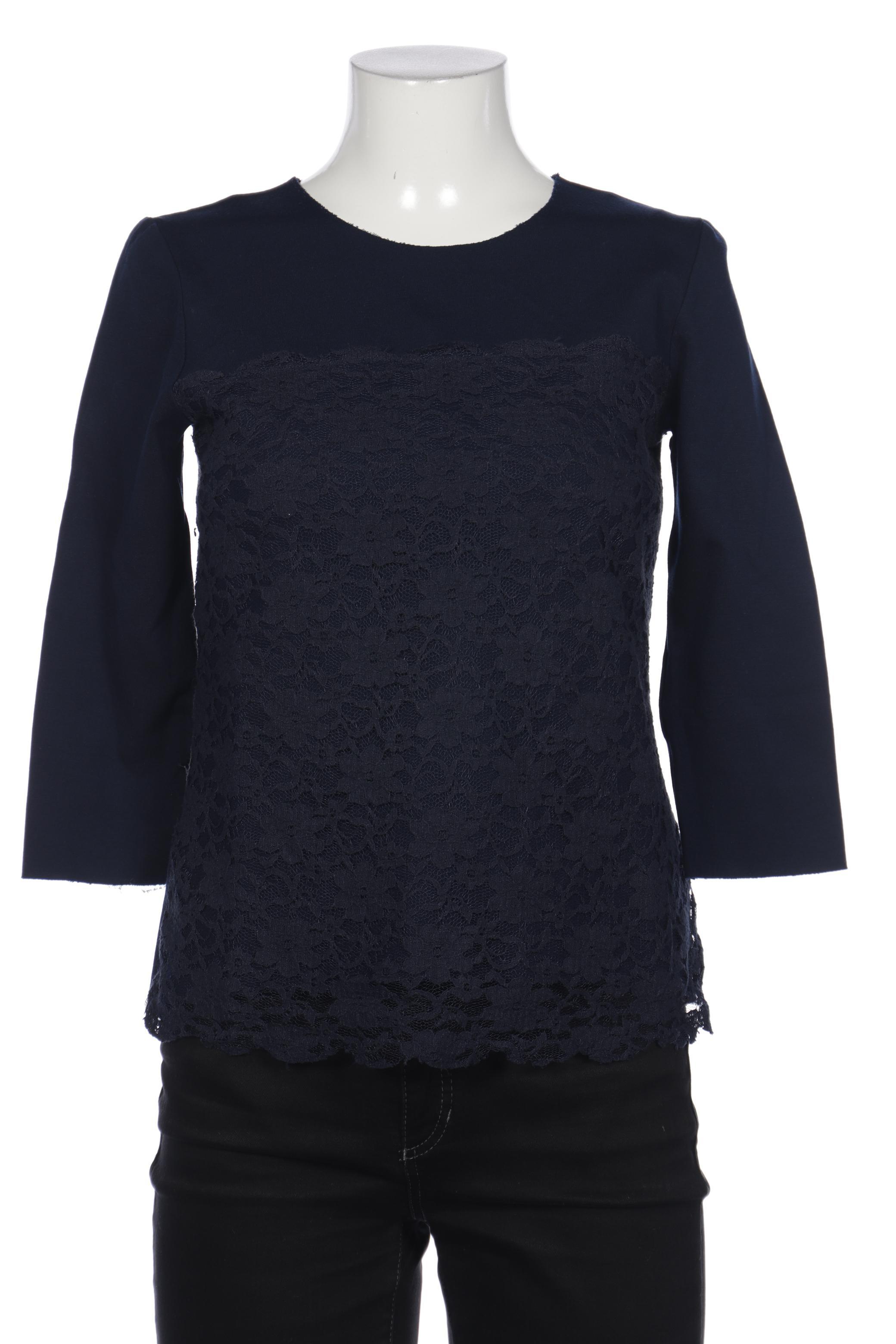 

Hallhuber Damen Bluse, marineblau, Gr. 38