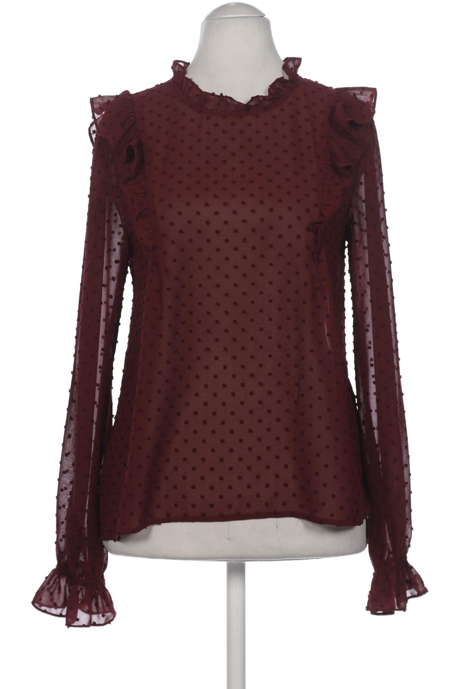 

Hallhuber Damen Bluse, bordeaux, Gr. 38