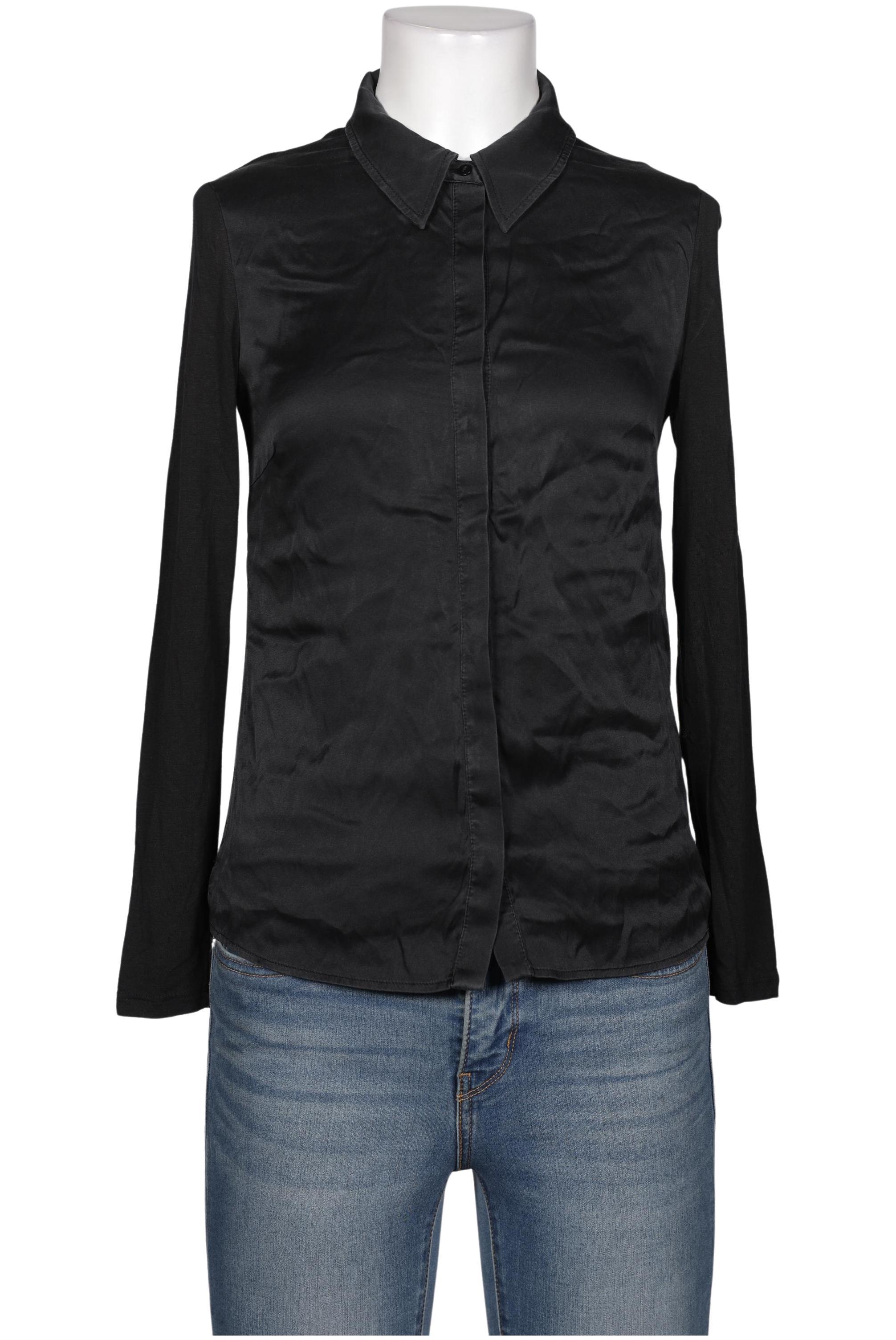 

Hallhuber Damen Bluse, schwarz, Gr. 34