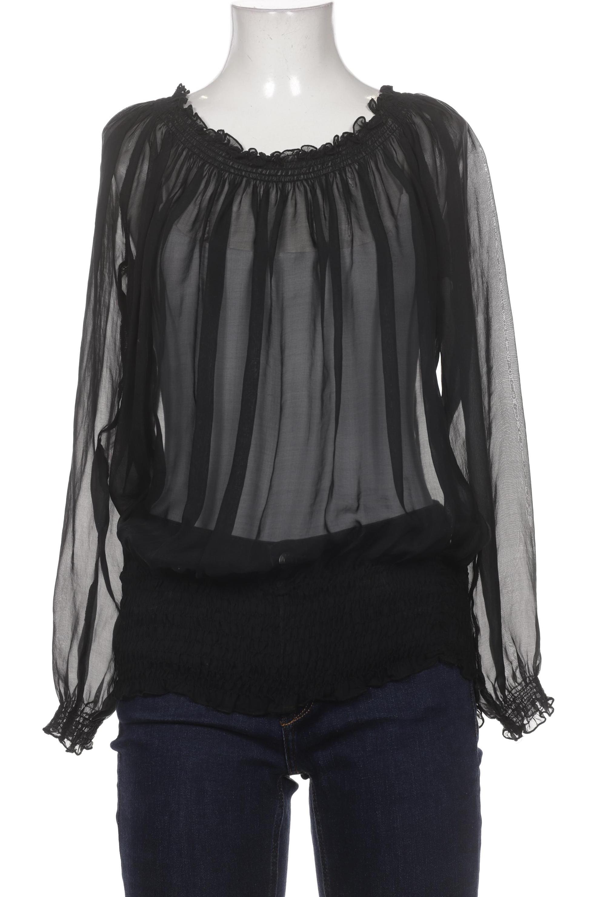 

Hallhuber Damen Bluse, schwarz, Gr. 36