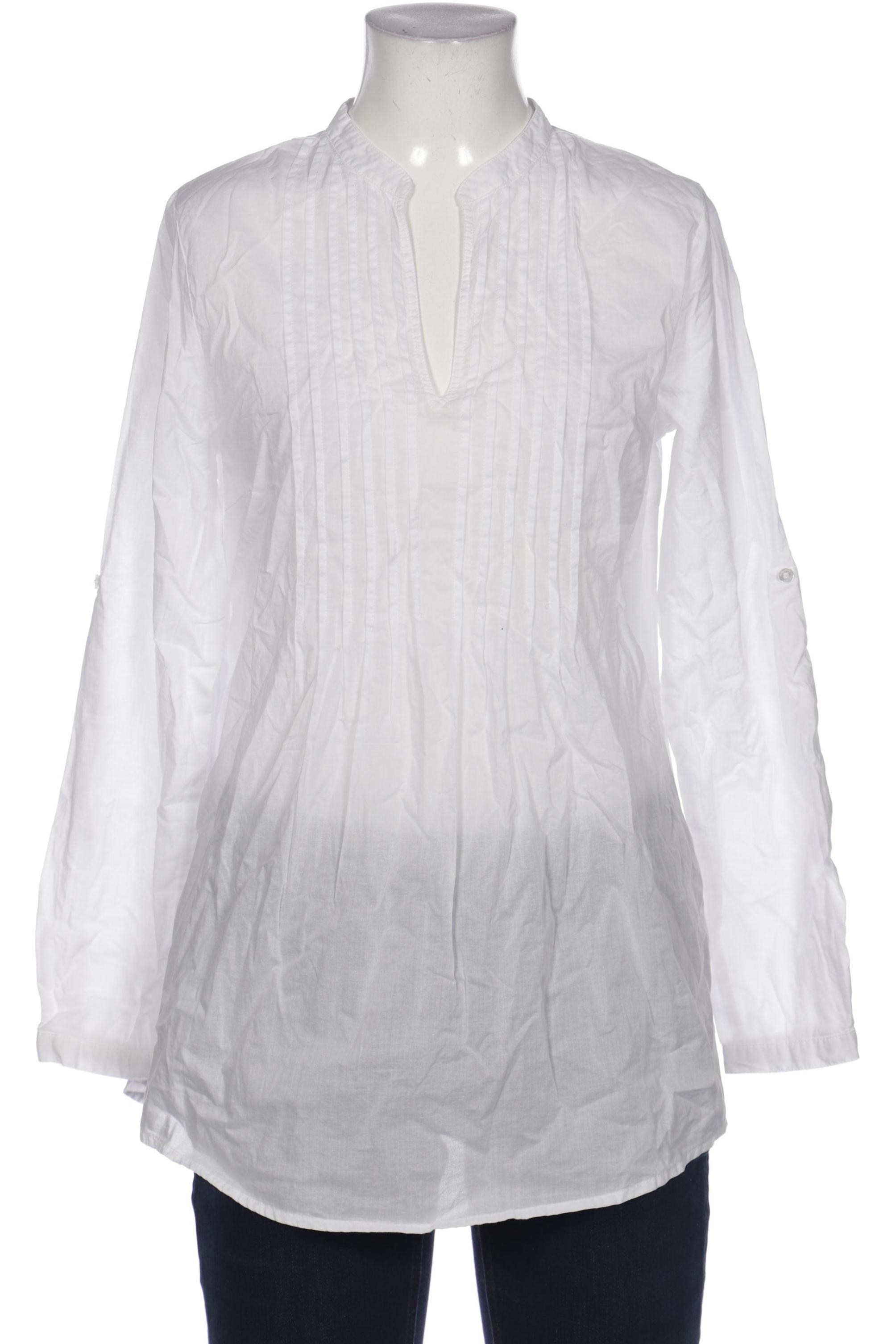 

Hallhuber Damen Bluse, weiß, Gr. 36