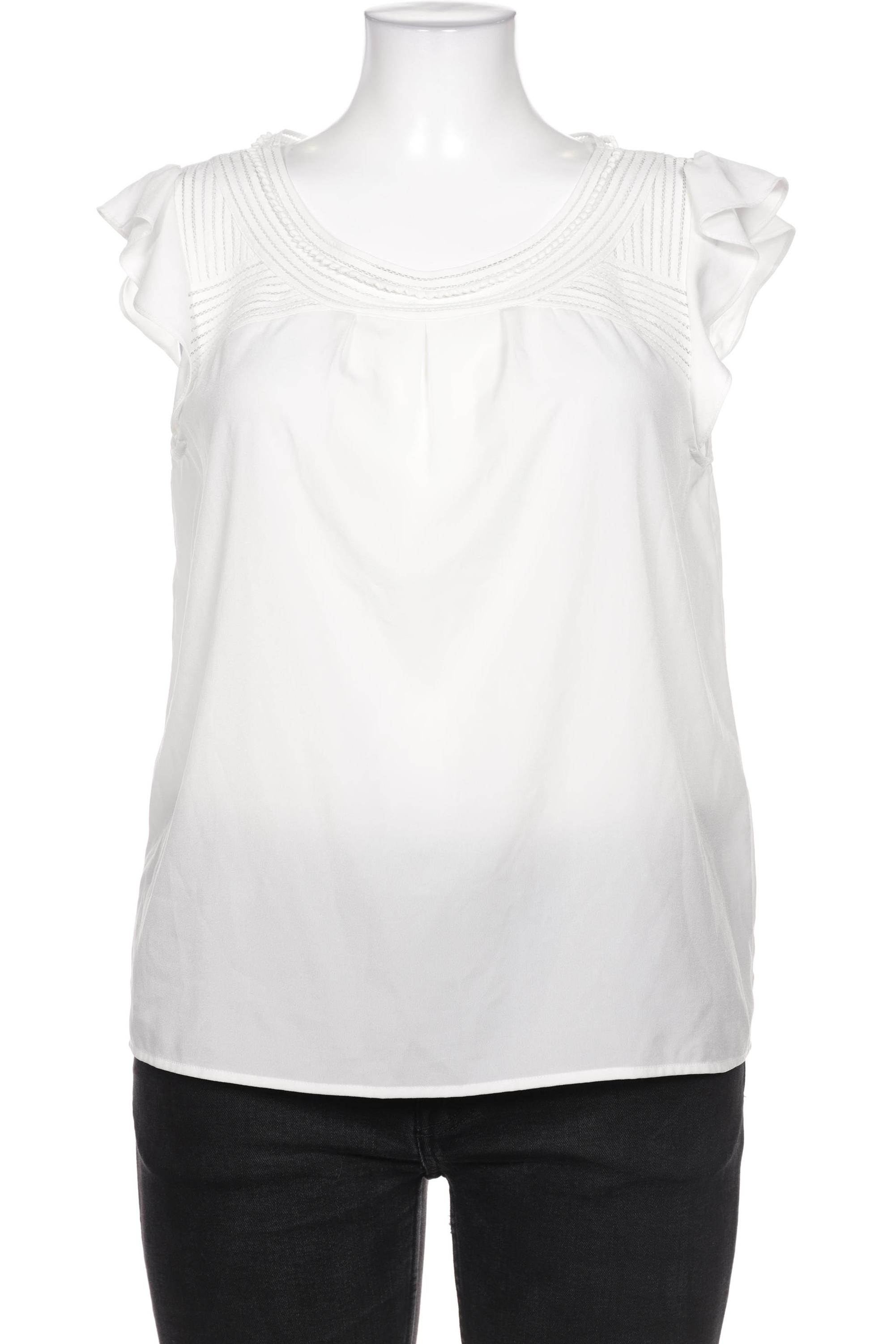 

Hallhuber Damen Bluse, weiß, Gr. 42