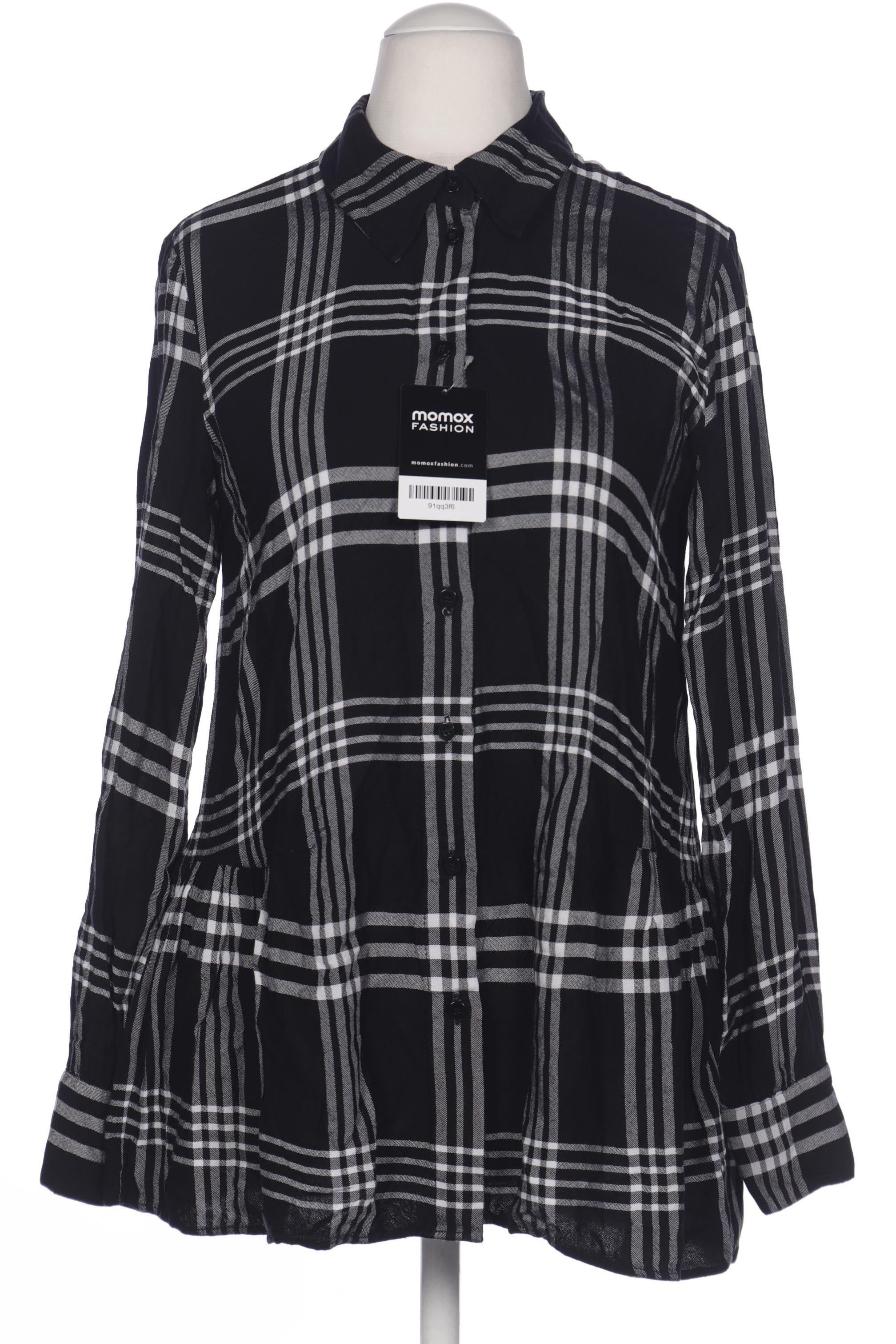 

Hallhuber Damen Bluse, schwarz, Gr. 38