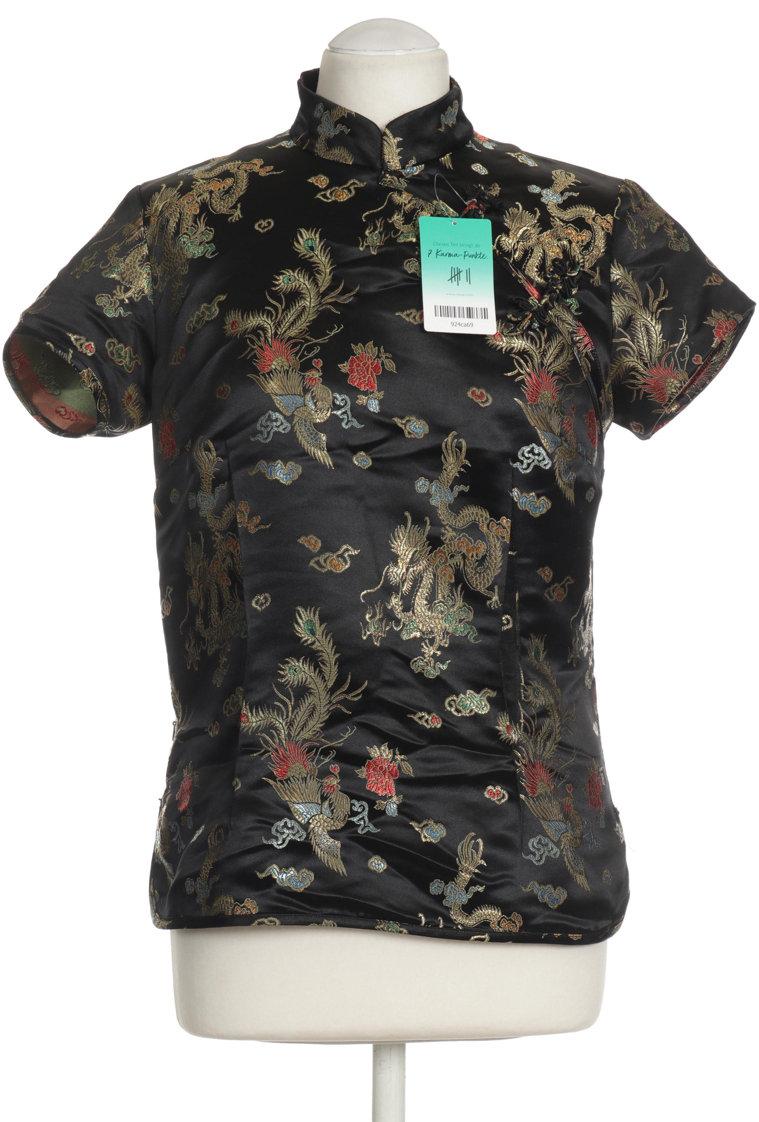 

Hallhuber Damen Bluse, schwarz, Gr. 38